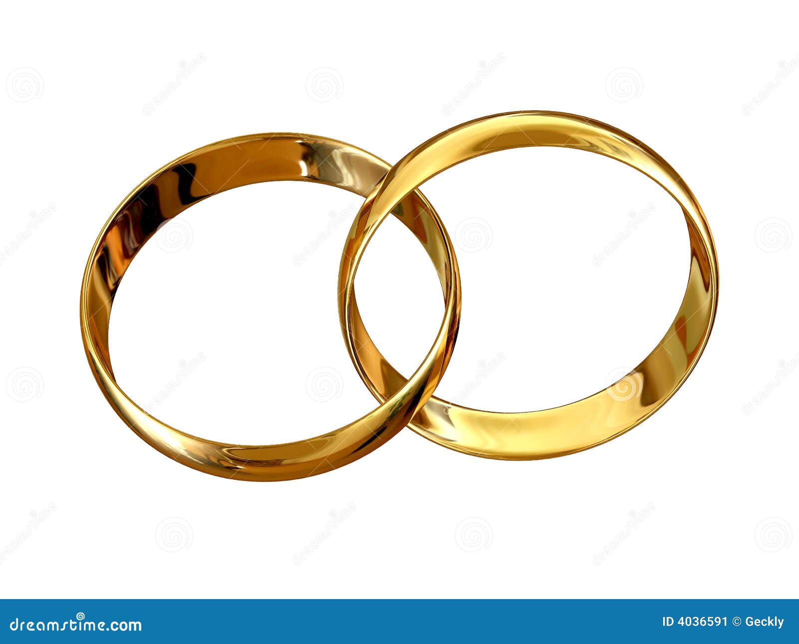 Het Symbool Van Het Huwelijk Stock Illustratie - of goud, ring: 4036591