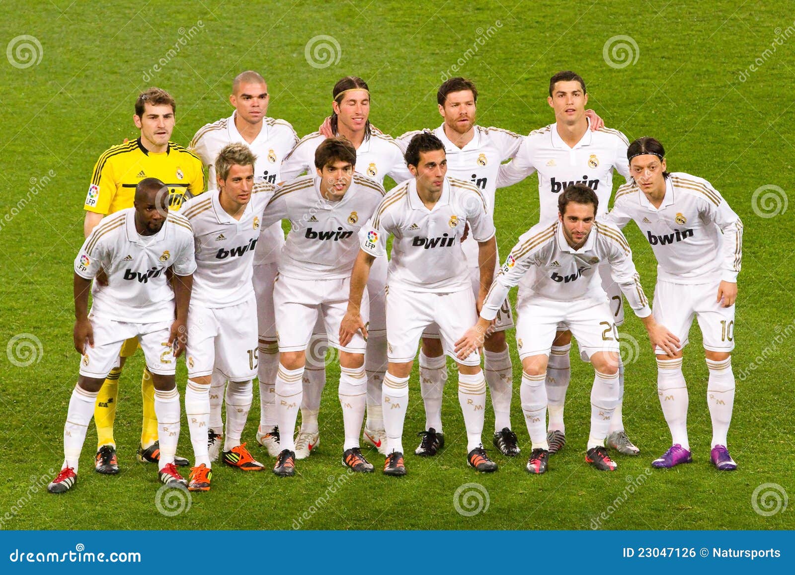 Het Team Van Real Madrid Redactionele Foto Afbeelding 23047126