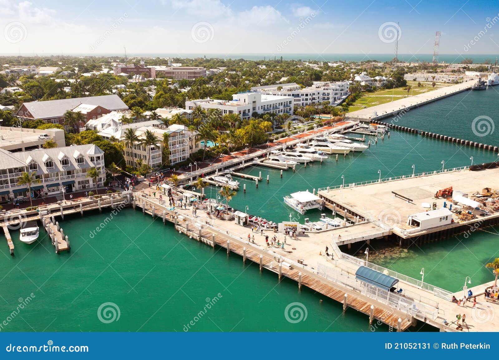 Het Vierkant Van Mallory in Key West, Florida Redactionele Foto Image