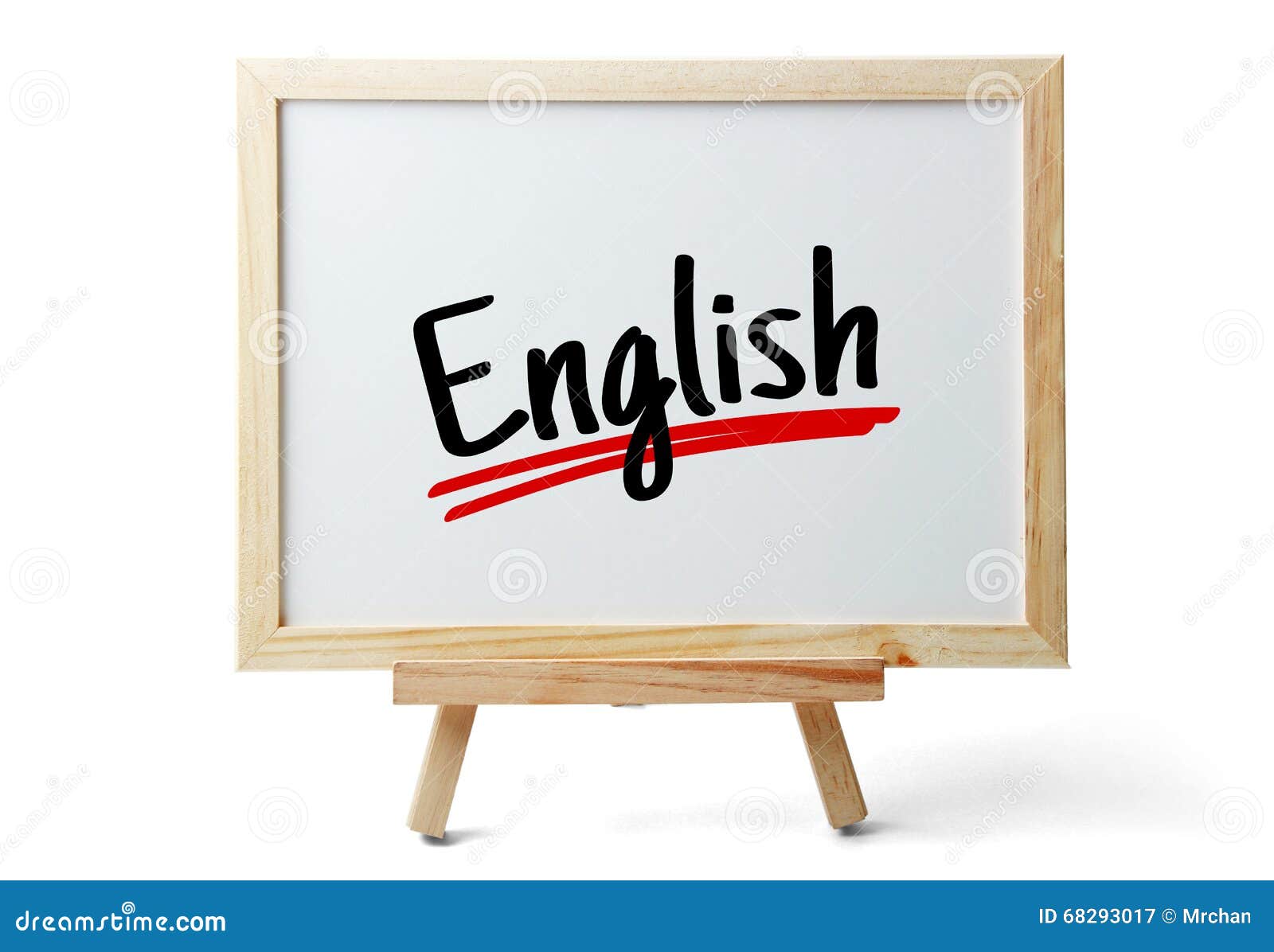 Het woord het Engels stock afbeelding. Afbeelding bestaande uit multi 68293017