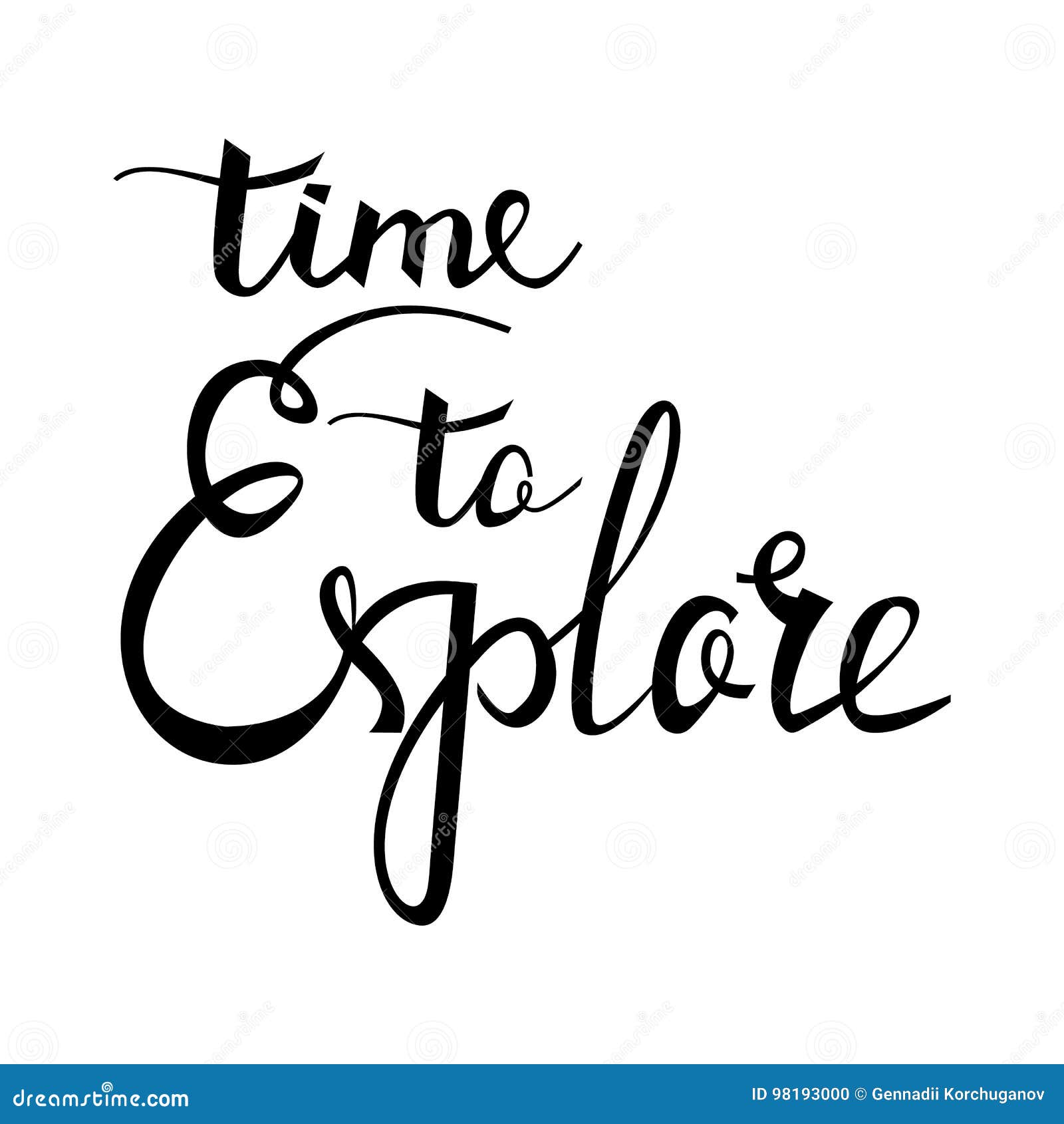 Heure D Explorer La Carte Citation Positive Tiree Par La Main Illustration De Vecteur Illustration Du Main Heure Heure D Explorer La Carte Citation Positive Tiree Par La Main Illustration De Vecteur Illustration Du Main Heure