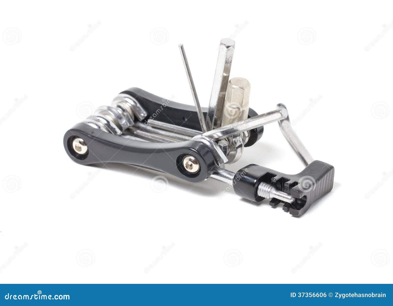 Hex Wrench, Portable Bicycle Tool. Stock Photo Image of composition