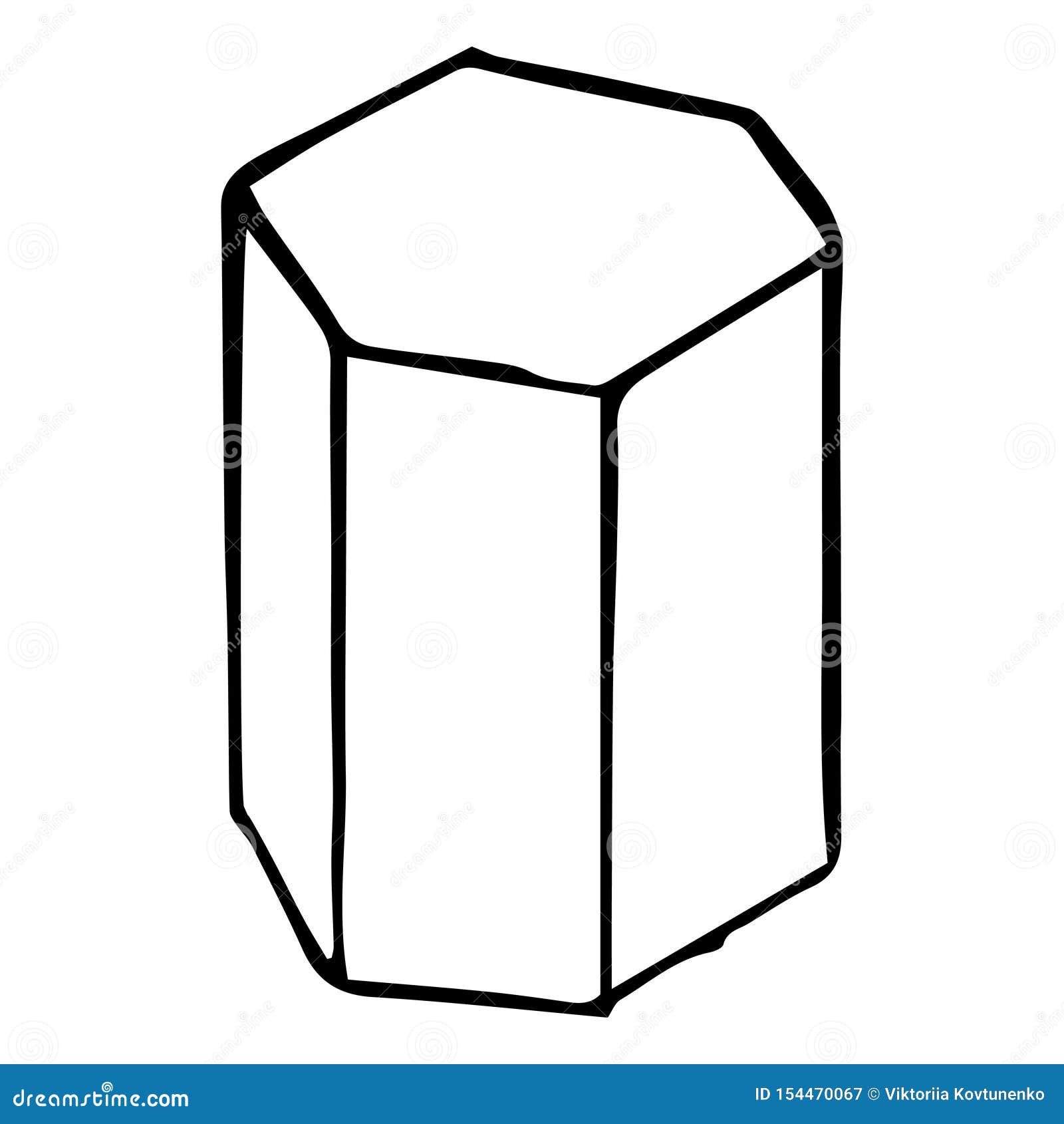 d On a squared paper, sketch the hexagon with exactly with two lines of  symmetry.