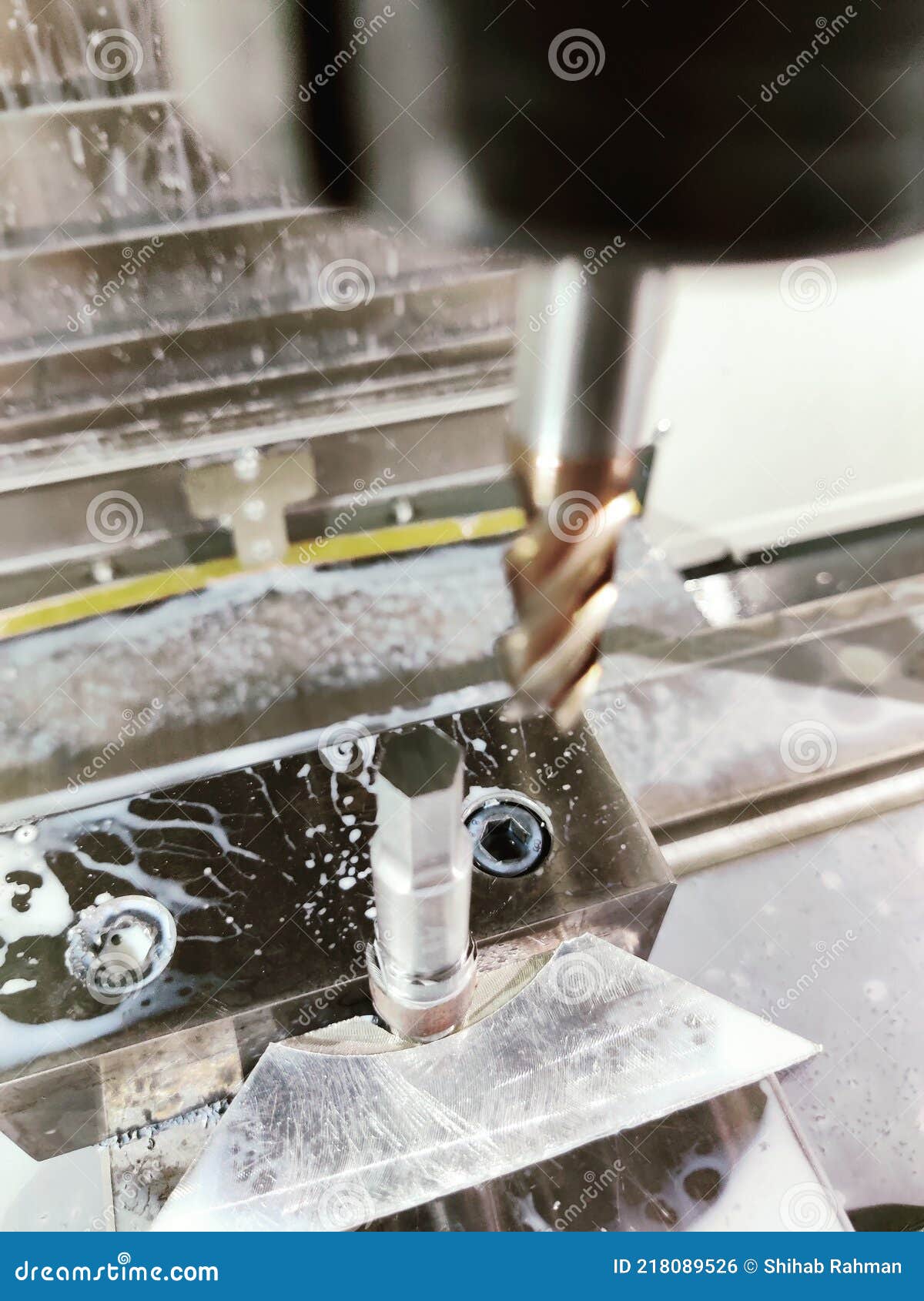 Hexagonal Punch Making on CNC Milling Machine with End Mill Cutter