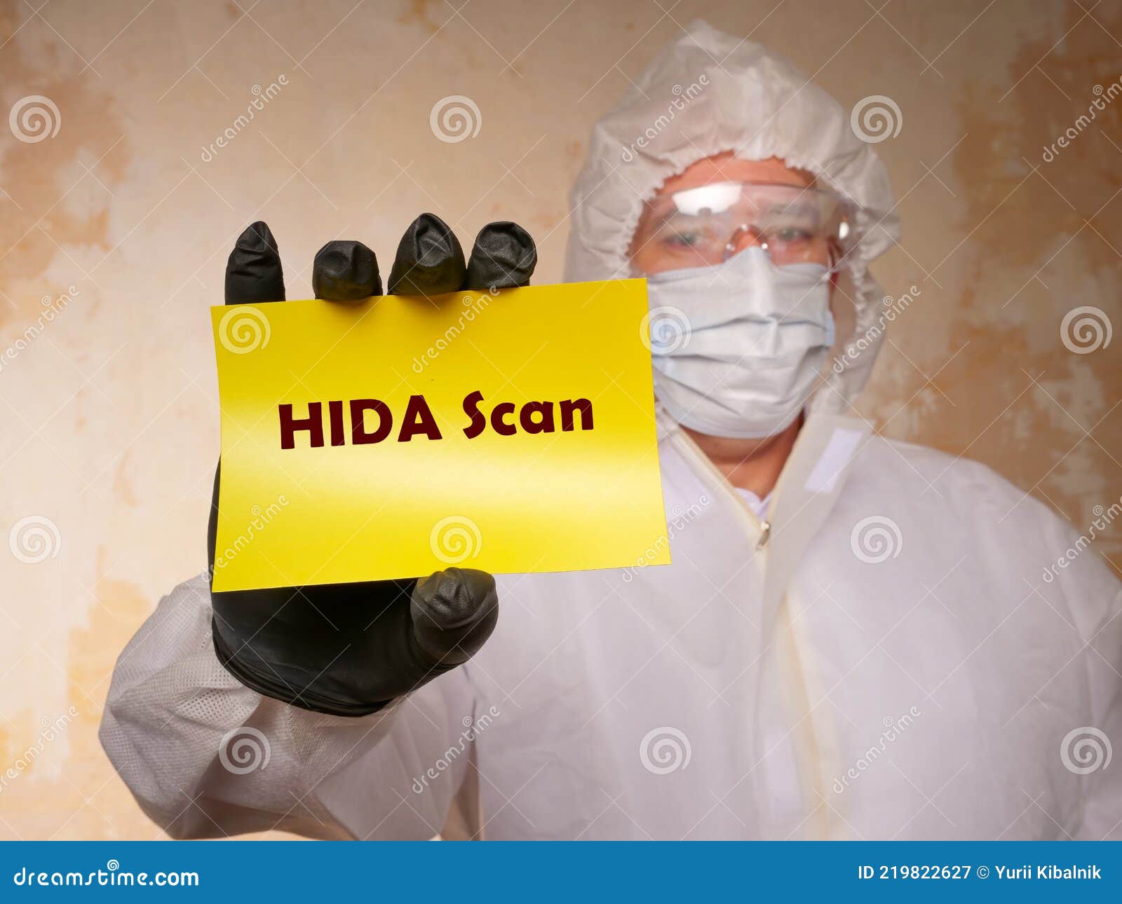 HEPATOBILIARY SCAN Phrase On The Screen Stock Photography ...