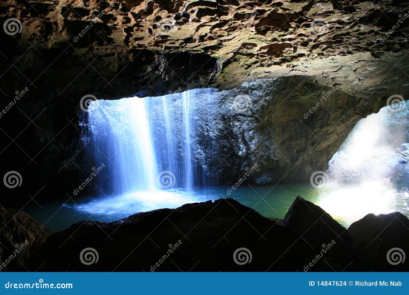Hidden Grotto stock photo. Image of goldcoast, hinterland 14847624