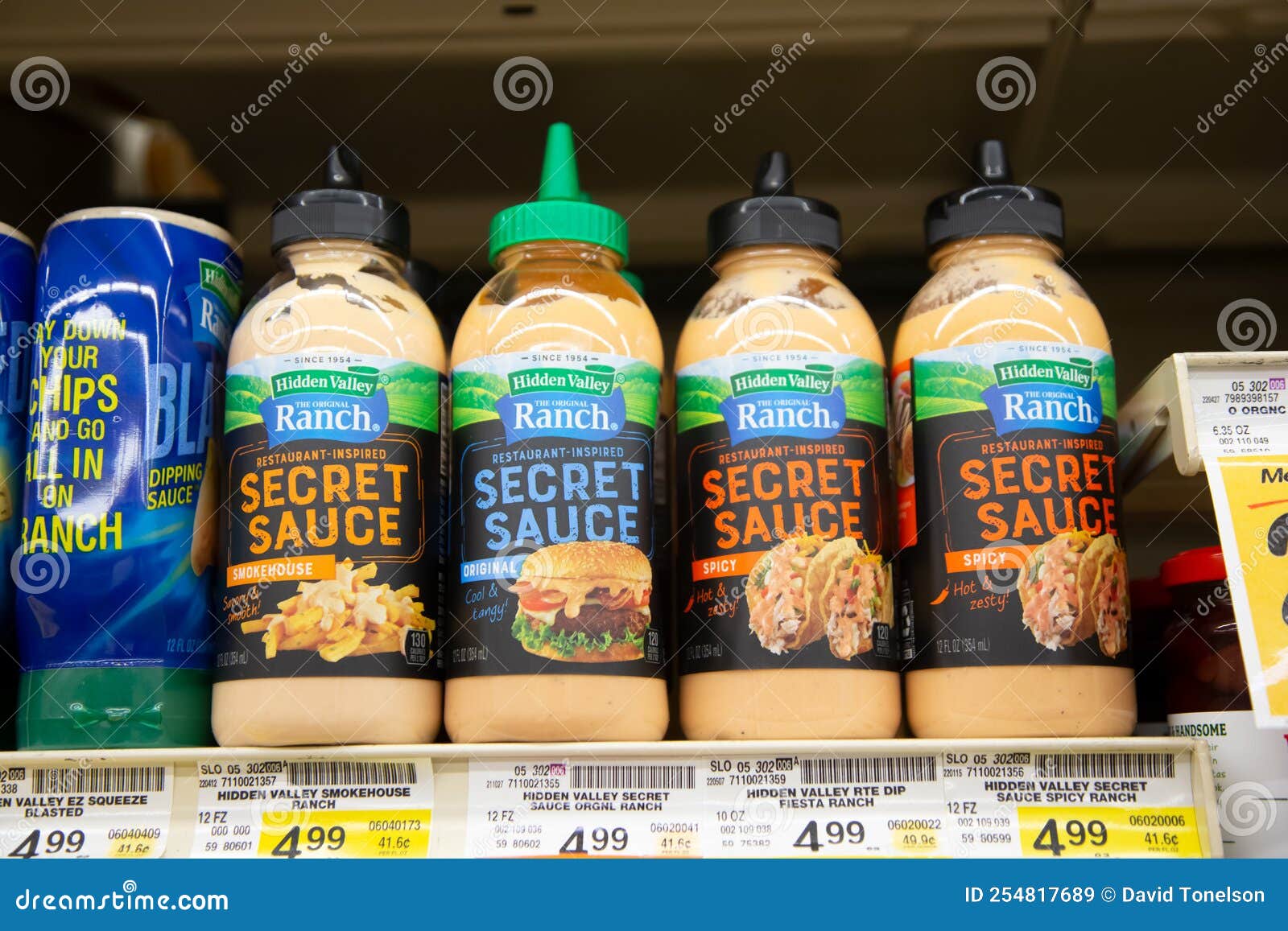 Hidden Valley Ranch Secret Sauce at Store Editorial Stock Image - Image of  bottle, dried: 254817689