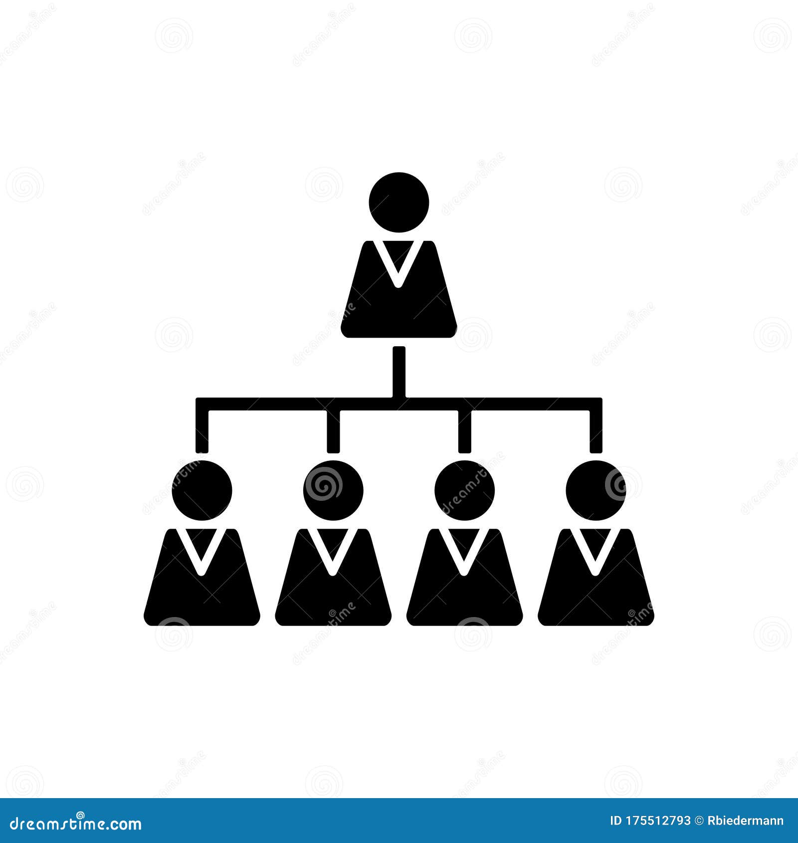 Hierarchy and background stock vector. Illustration of graphic - 175512793