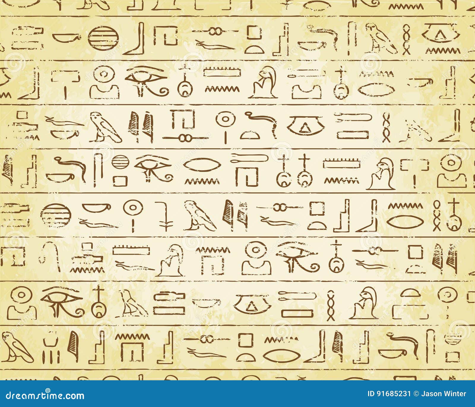 hieroglyphics background