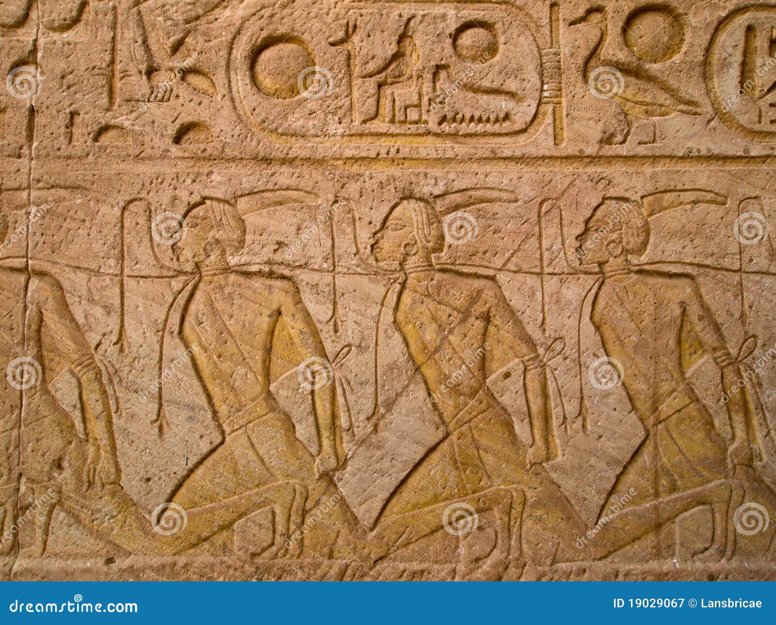 hieroglyphics of slaves in abu simbel