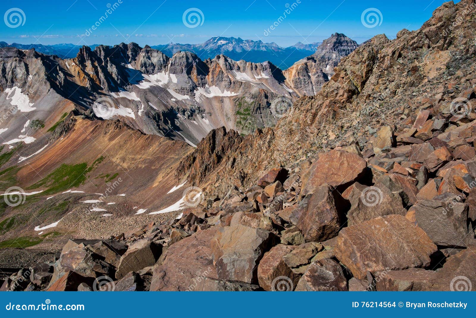 High Altitude Mountain Peaks Above 13 000 Feet Wilson Group In The high-altitude-mountain-peaks-above-13-000-feet-wilson-group-in-the