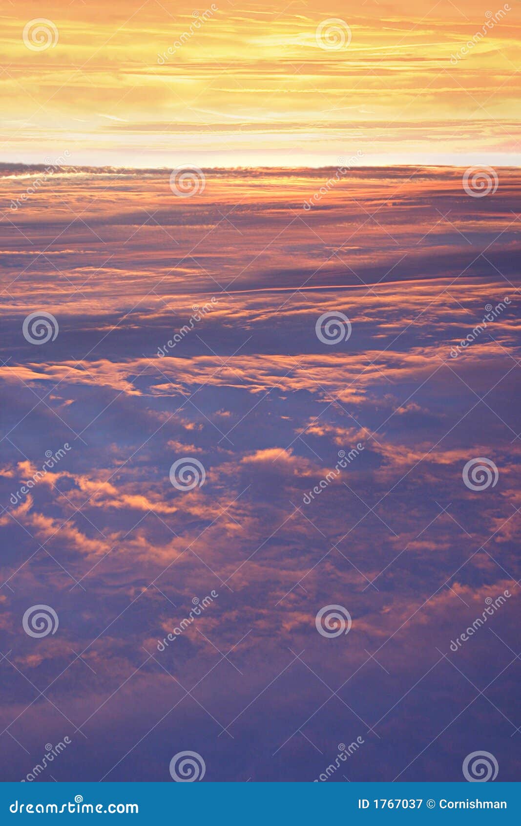 high altitude skyscape