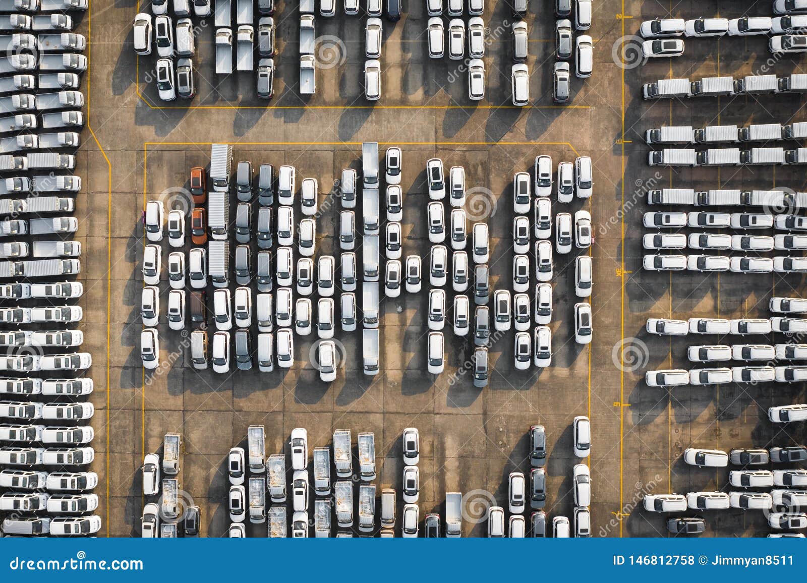  Cars  warehouse  stock photo Image of view cars  