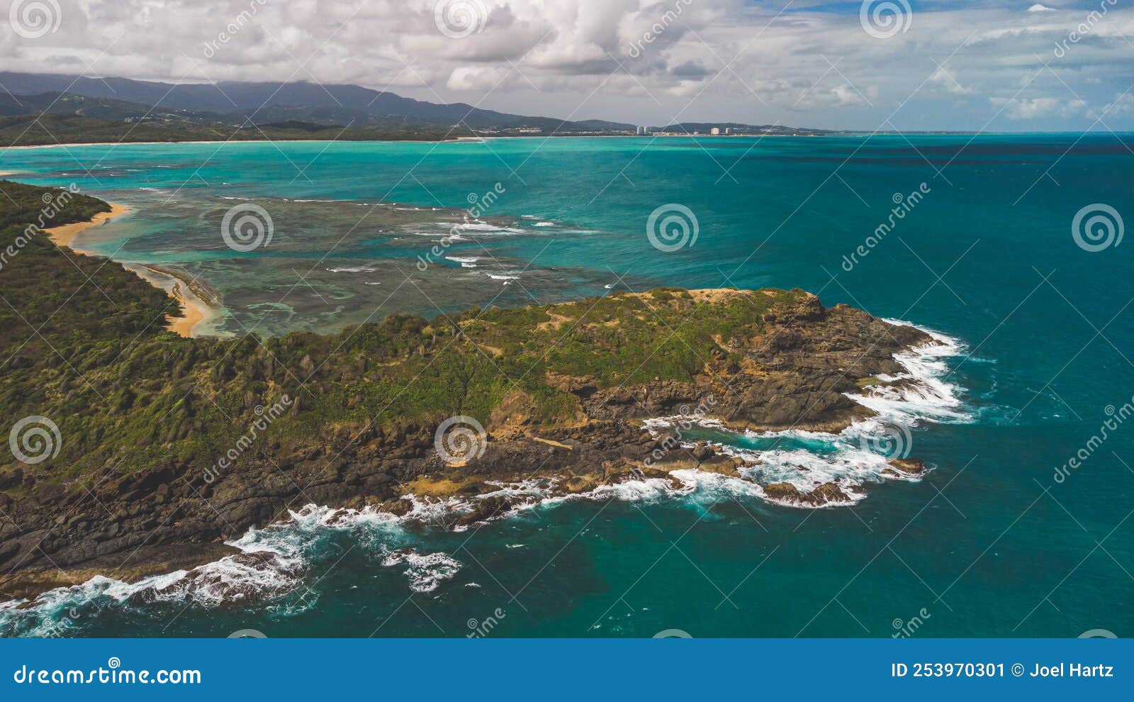 high angle view of las cabezas chiquitas in fajardo puerto rico