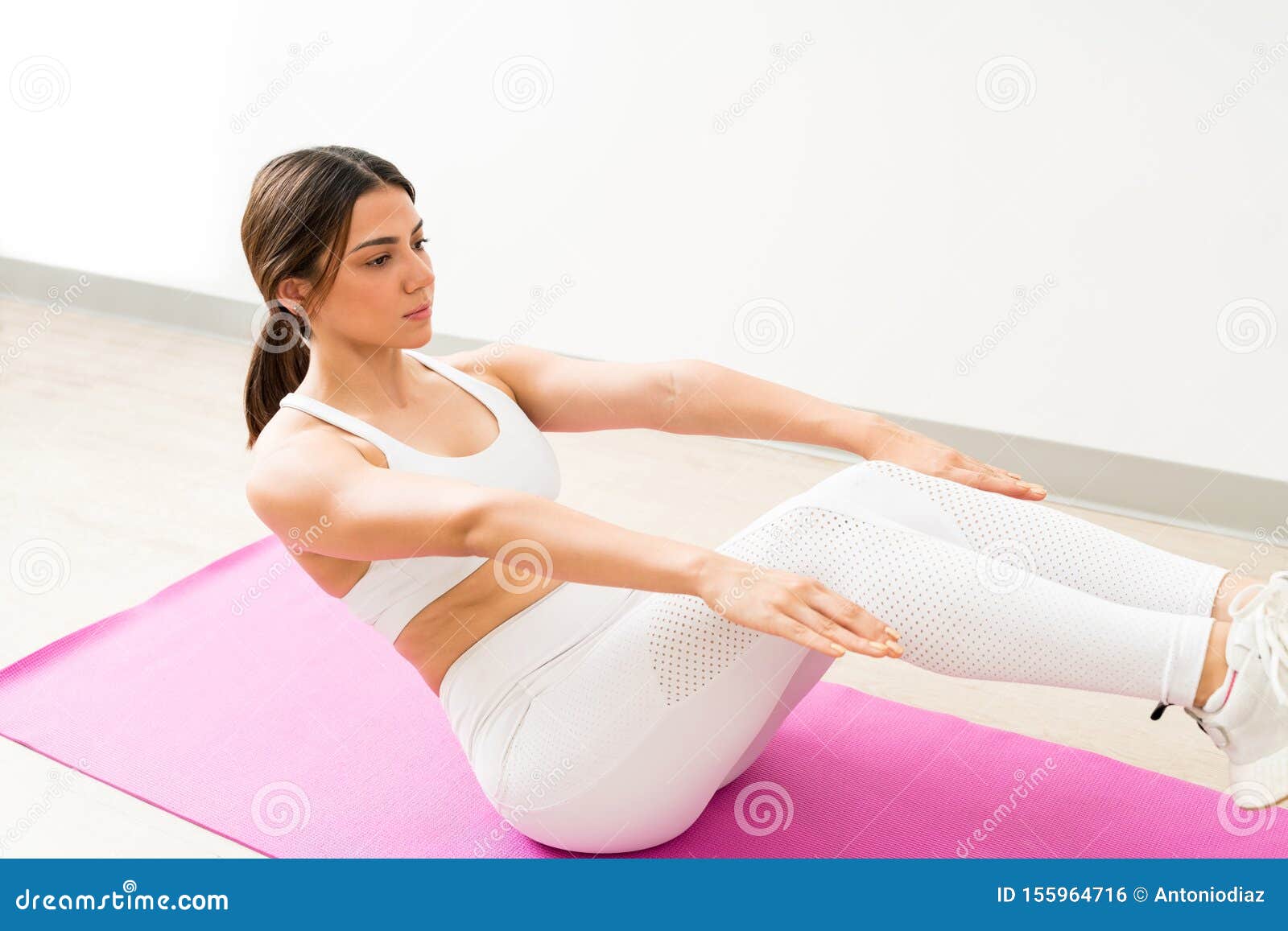 Woman Doing Half Boat Pose Ardha Navasana Exercise. Flat Vector  Illustration Isolated On White Background Royalty Free SVG, Cliparts,  Vectors, and Stock Illustration. Image 185391664.