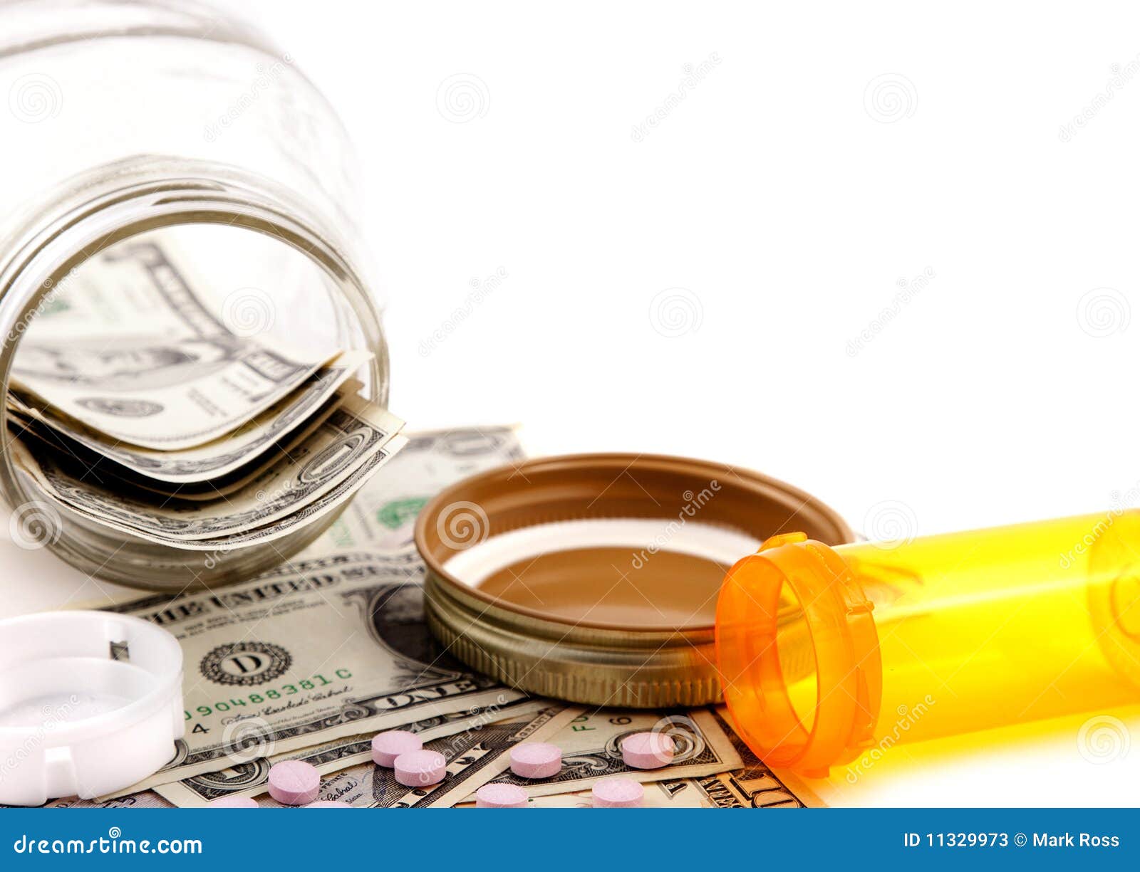 High cost of Health Care stock image. Image of drugs 11329973