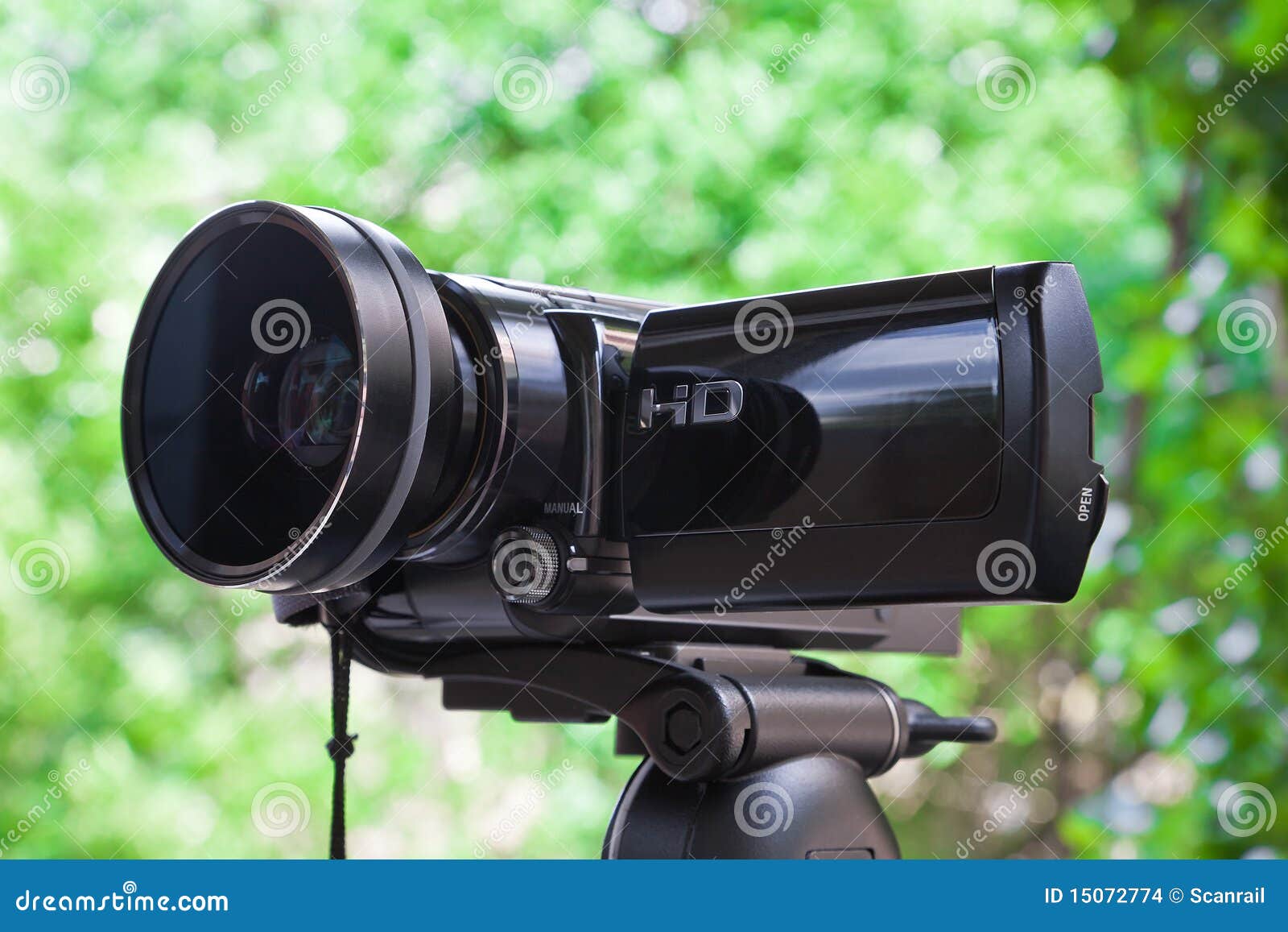High definition camcorder stock photo. Image of movie 15072774