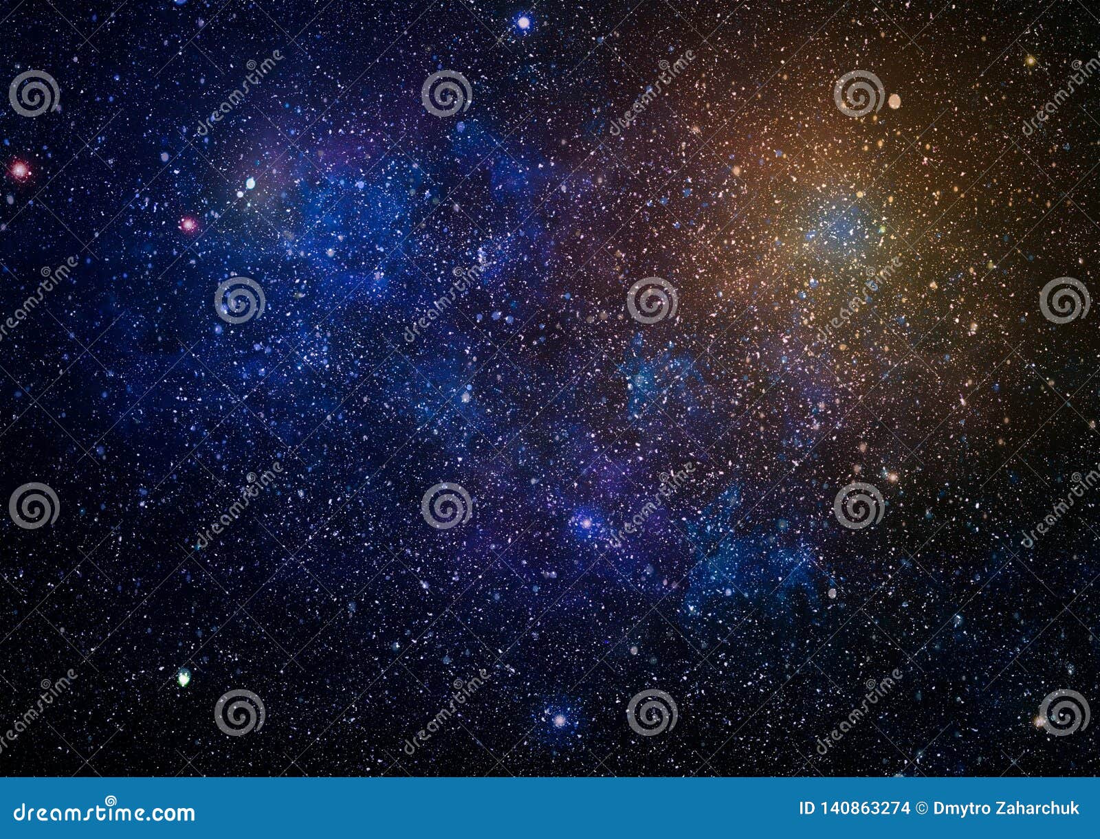 High Definition Star Field Background Starry Outer Space Background