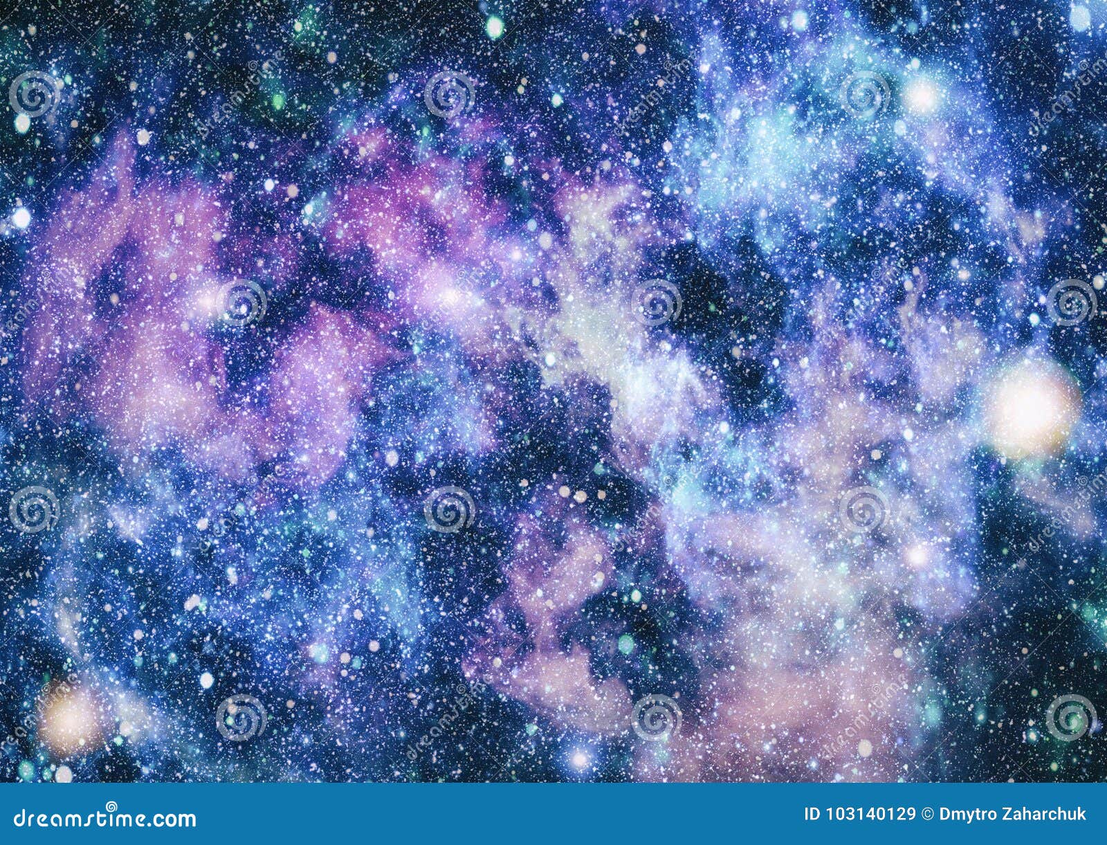 Star Dust and Pixie Dust Glitter Space Backdrop. Space Stars and