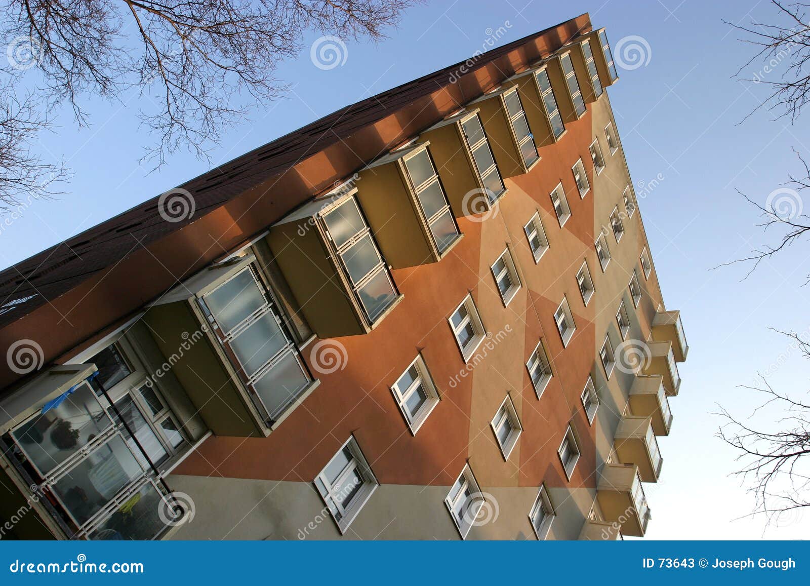 High Density Housing stock image. Image of tower, modern 73643