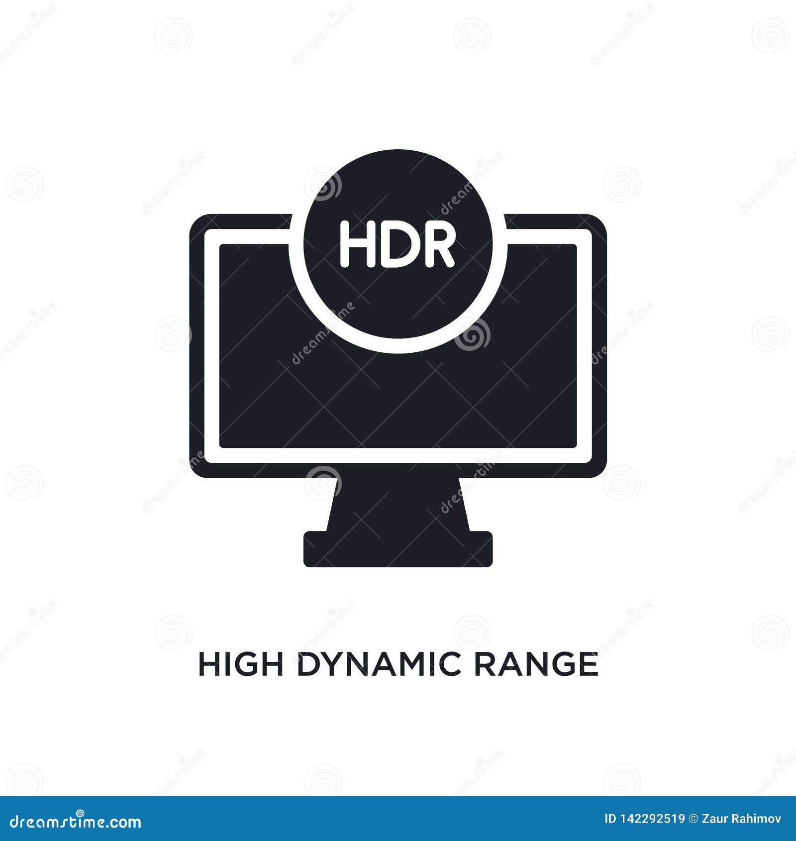 high dynamic range imaging  icon. simple   from ultimate glyphicons concept icons. high dynamic range