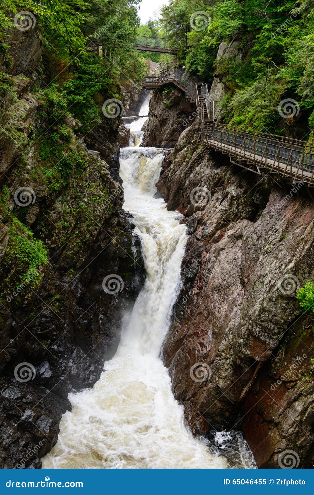 high falls gorge, adirondack mountains