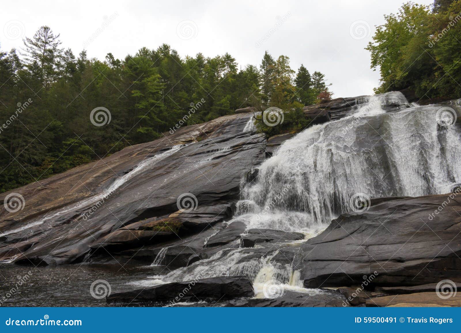 High Falls stock image. Image of boulders, rocks, carolina 59500491