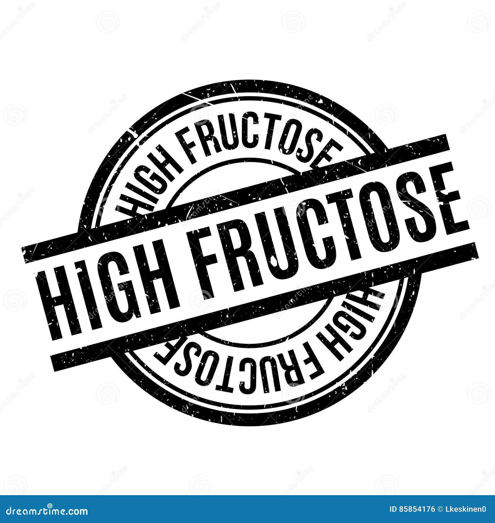 high fructose rubber stamp