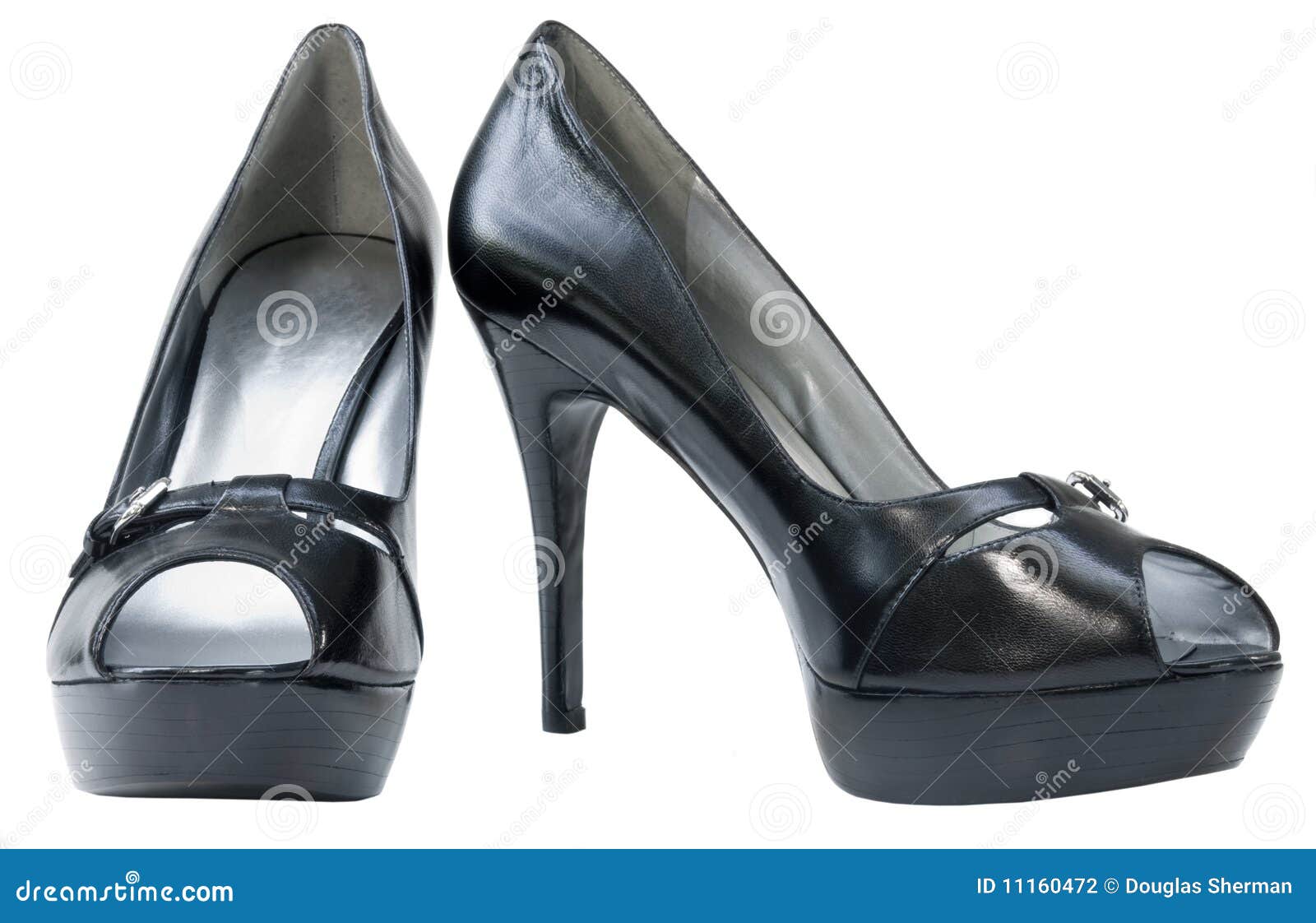 High heel platform shoes stock photo. Image of copyspace - 11160472