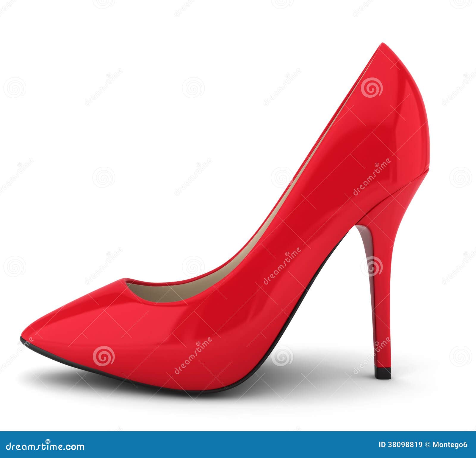 High heel shoe stock illustration. Illustration of modern - 38098819