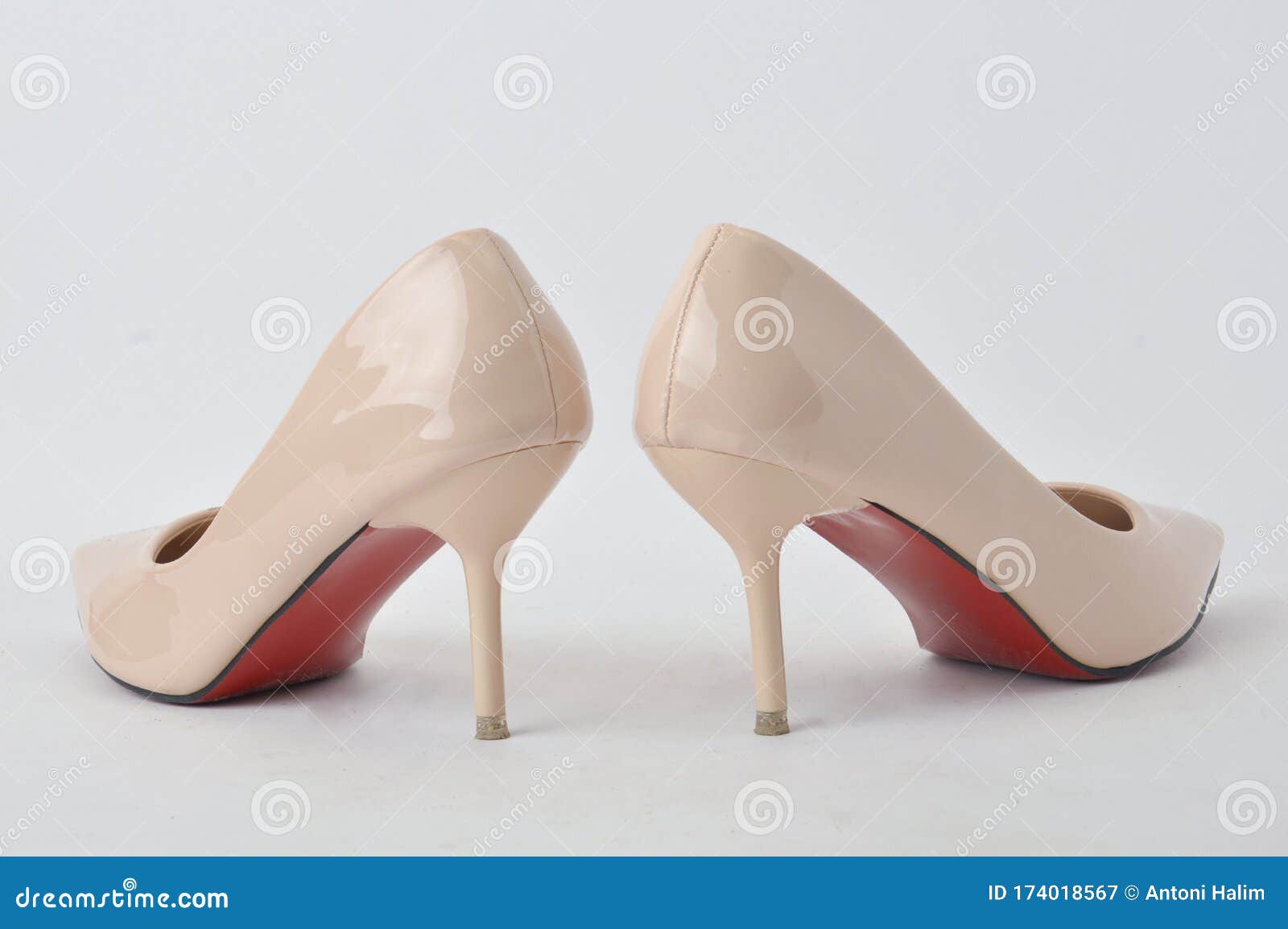 High heel shoes stock image. Image of high, isolated - 174018567