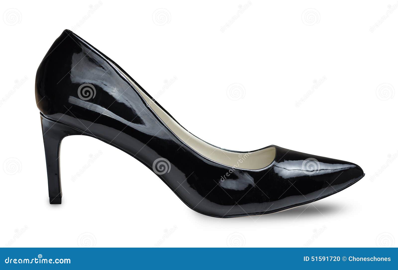 High heel shoes stock photo. Image of black, beauty, foot - 51591720