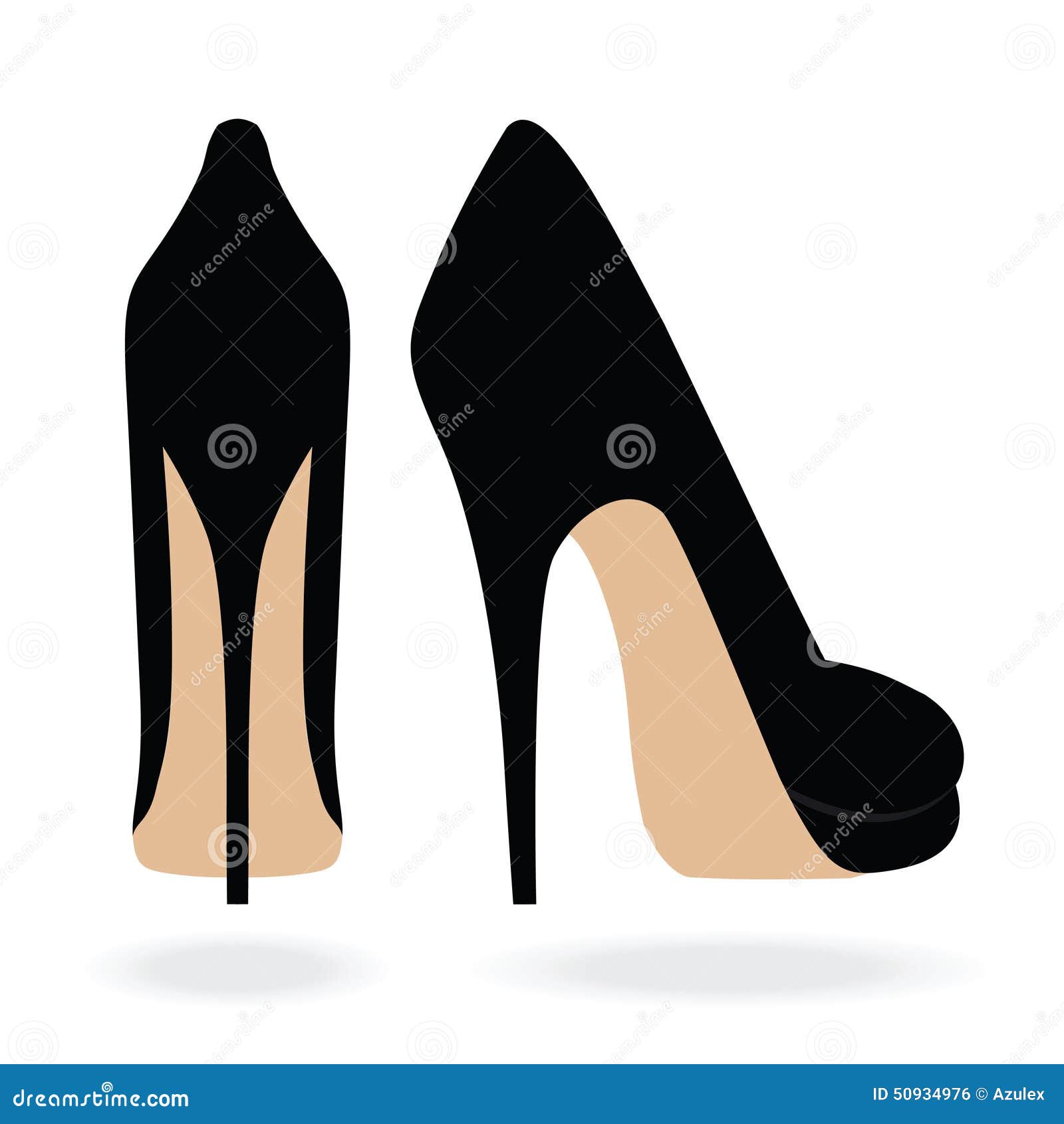 Free Vectors  high heels silhouette