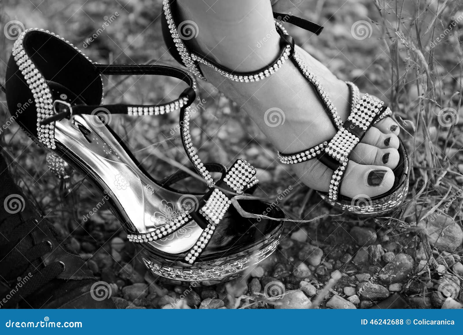 High heels stock photo. Image of heels, style, high, outdoors - 46242688