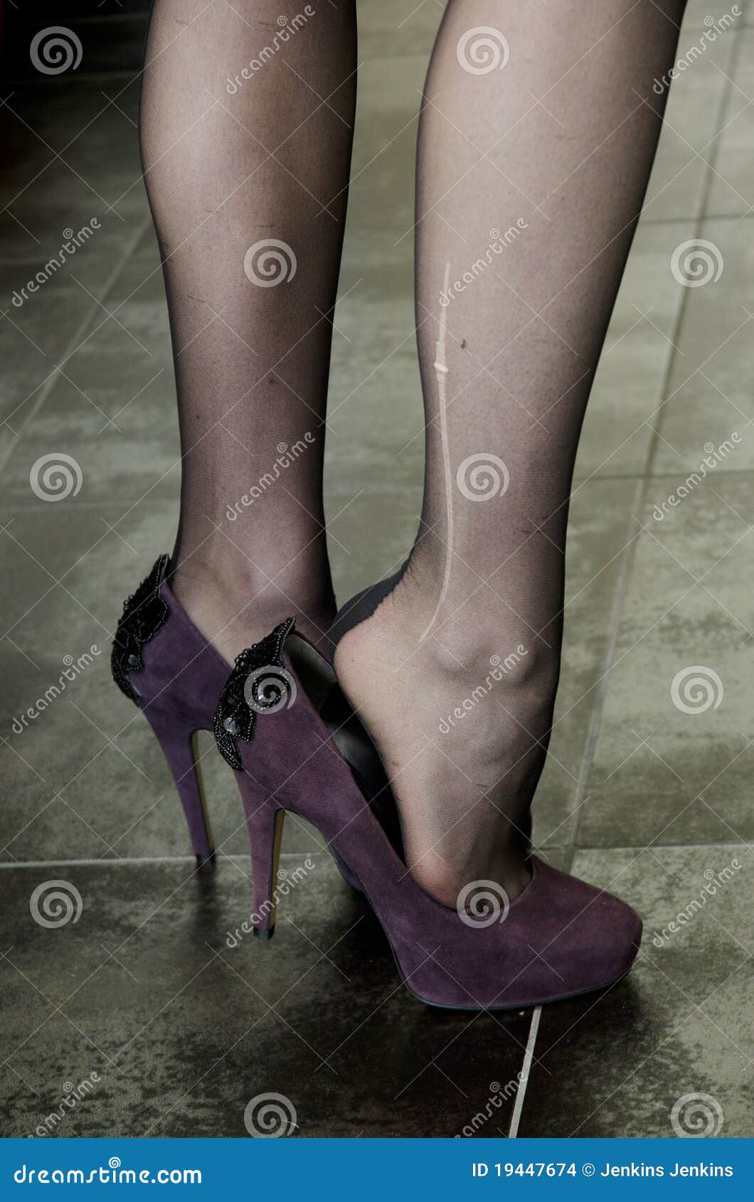 High Heels And Stockings