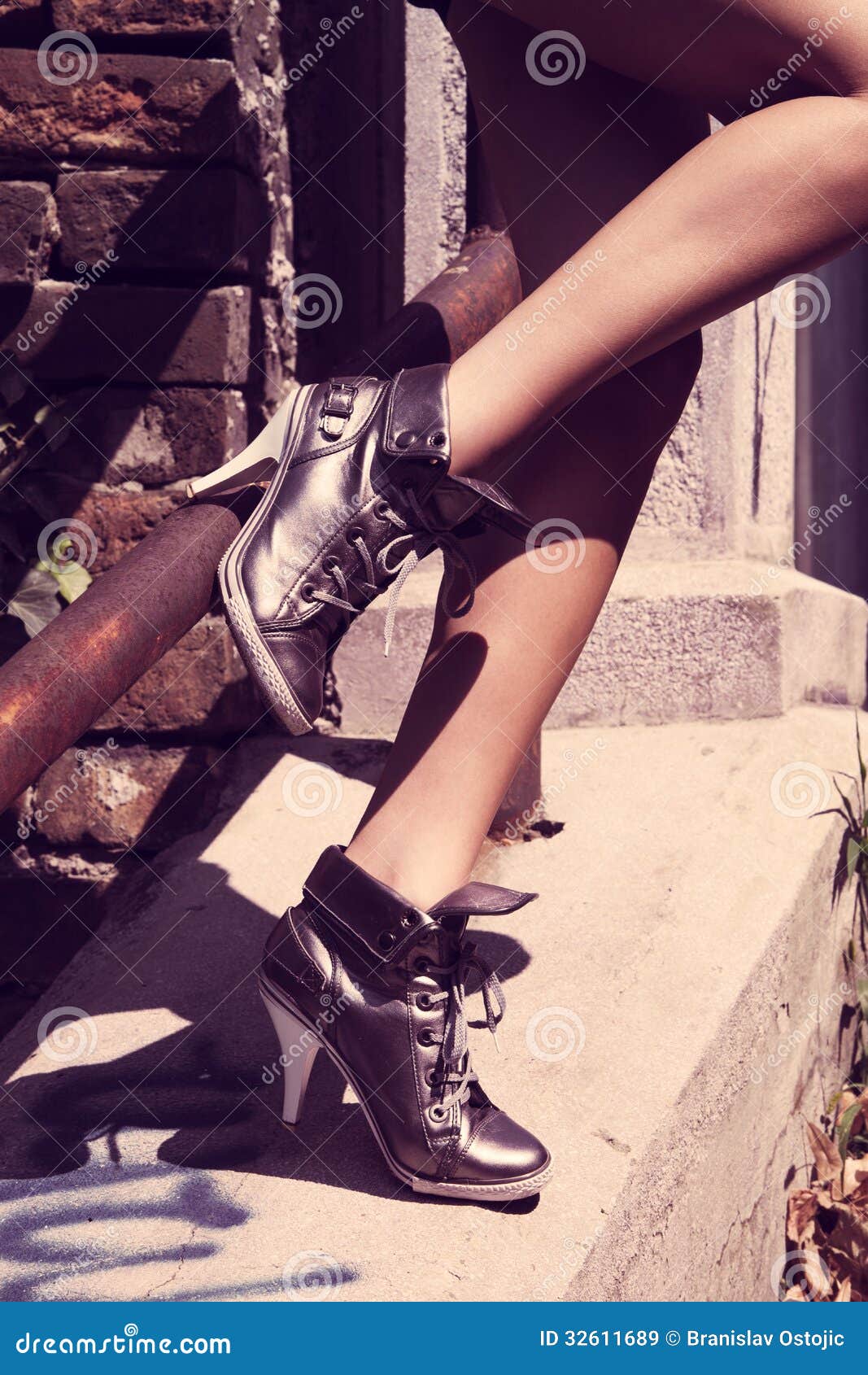 women Wedge High Heel shoes platform sneakers Fashion Shoes
