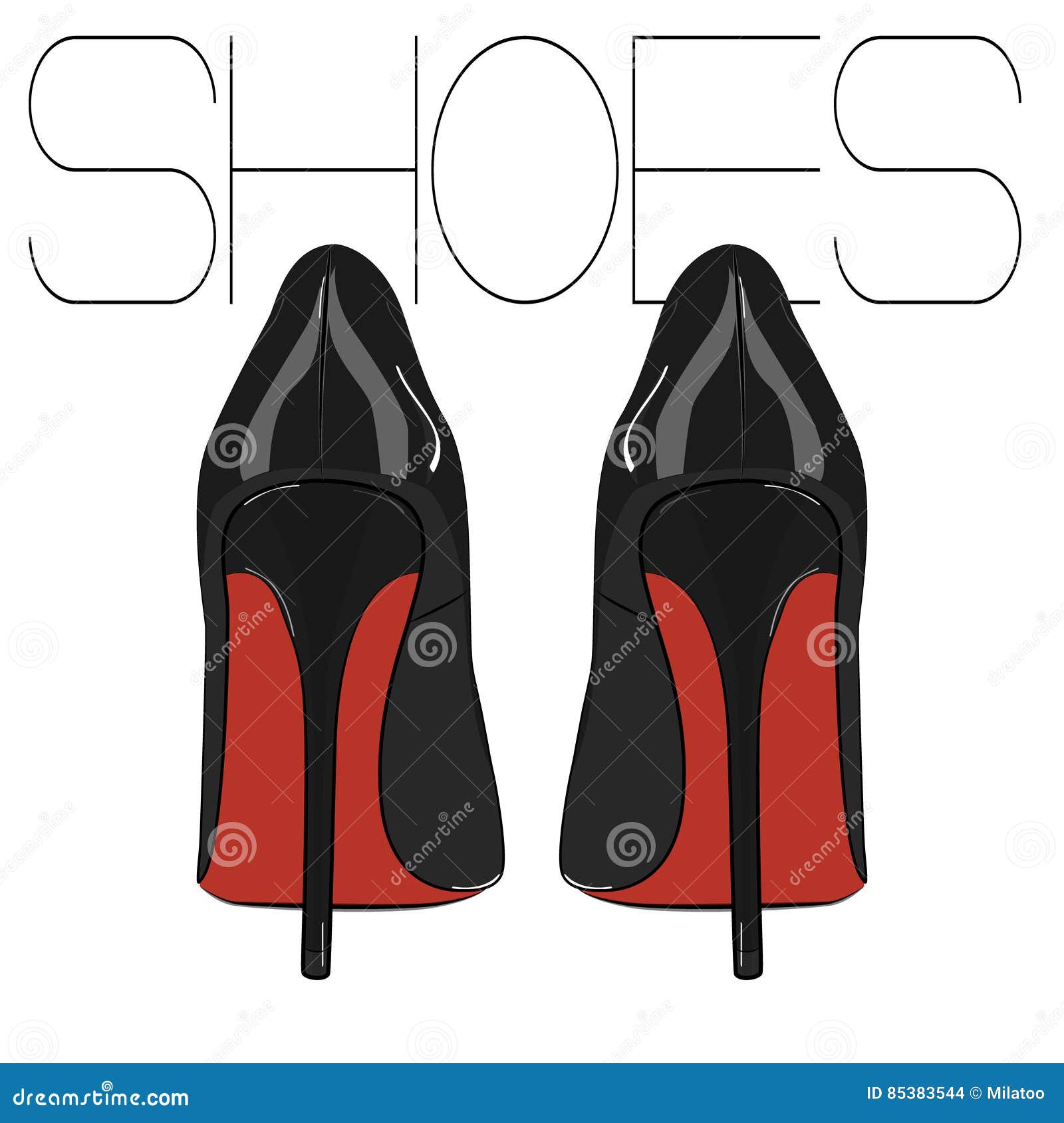 high heels stiletto  shoes. fashion woman . elegance leather luxury footwear. evening fetish red black feti