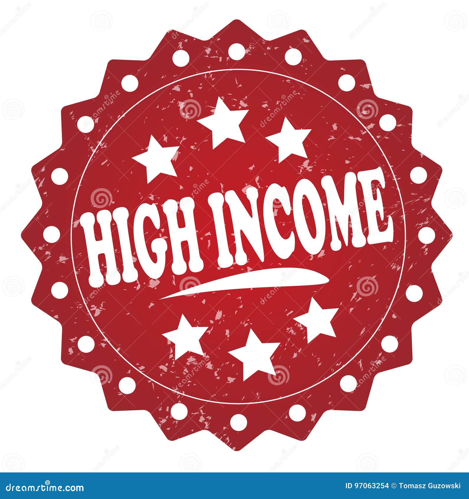 High Rubber Stamp RoyaltyFree Stock Photography CartoonDealer