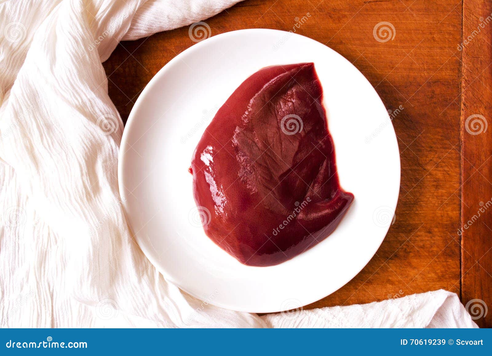 High iron beef liver stock image. Image of table, food 70619239