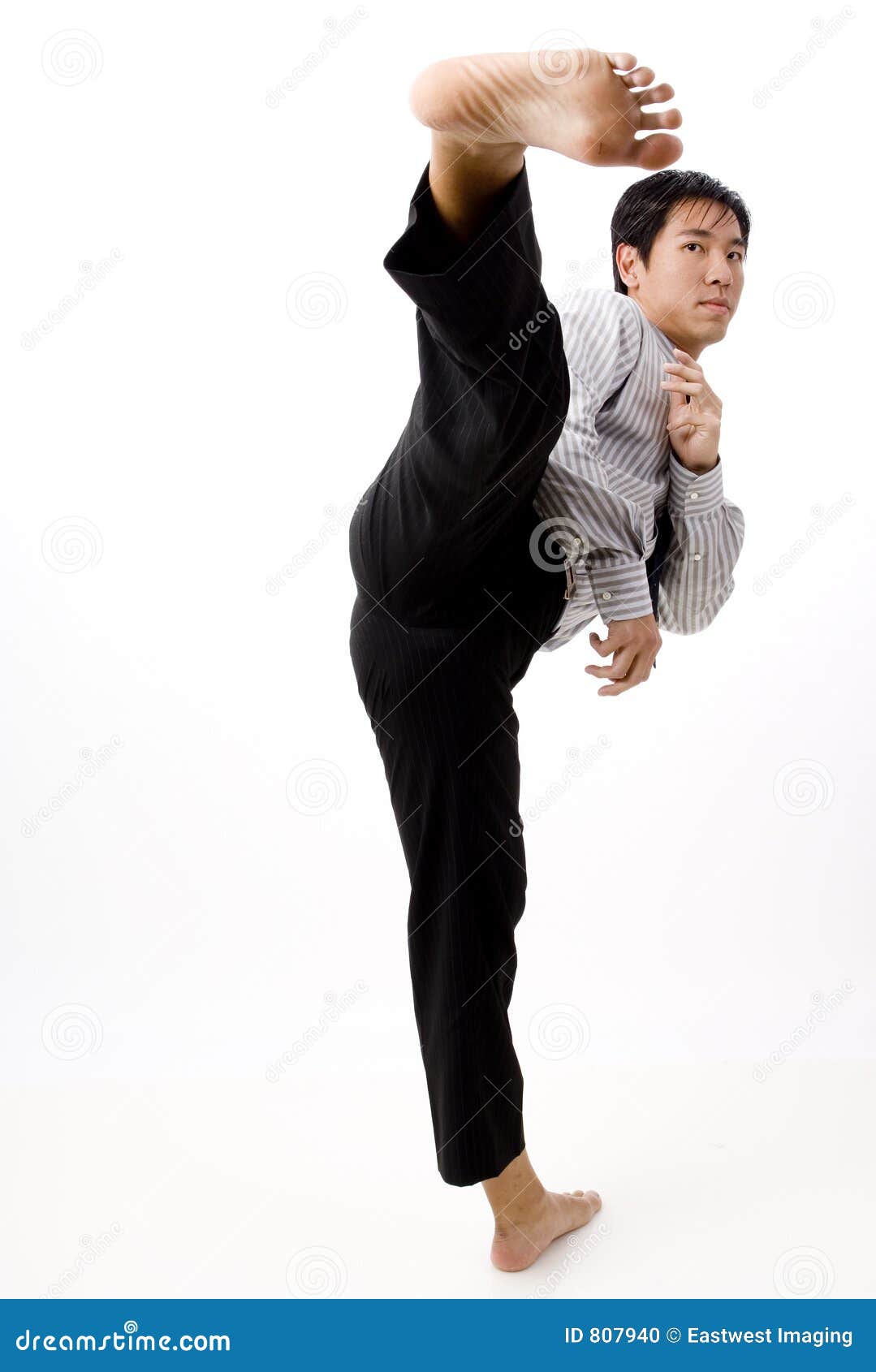 High Kick Stock Photo Image 807940