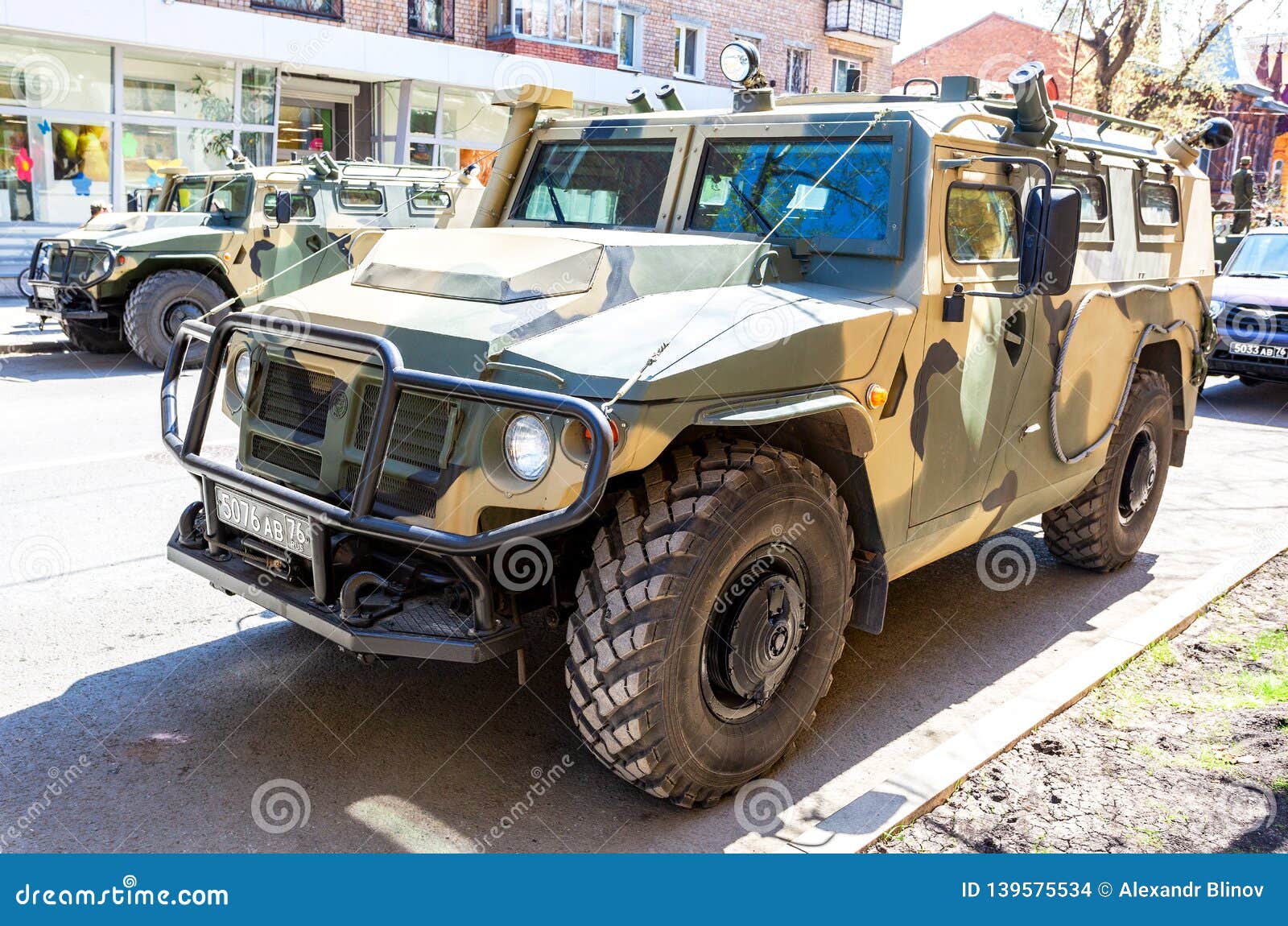Highmobility Vehicles GAZ2330 Tigr Editorial Stock Image Image of