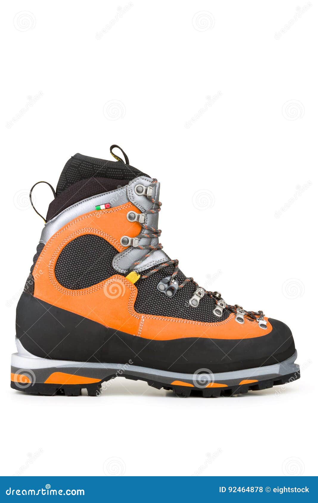 High mountain shoe stock photo. Image of boots, isolated 92464878