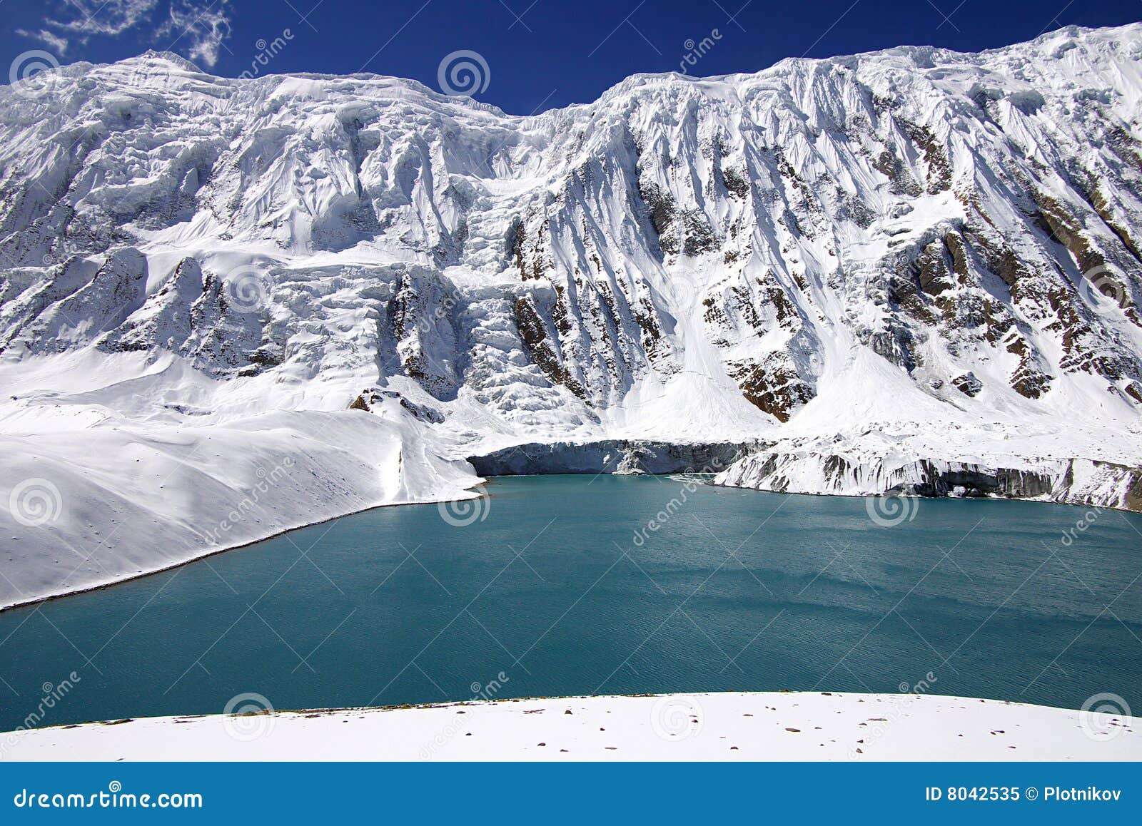 high-mountainous lake tilicho