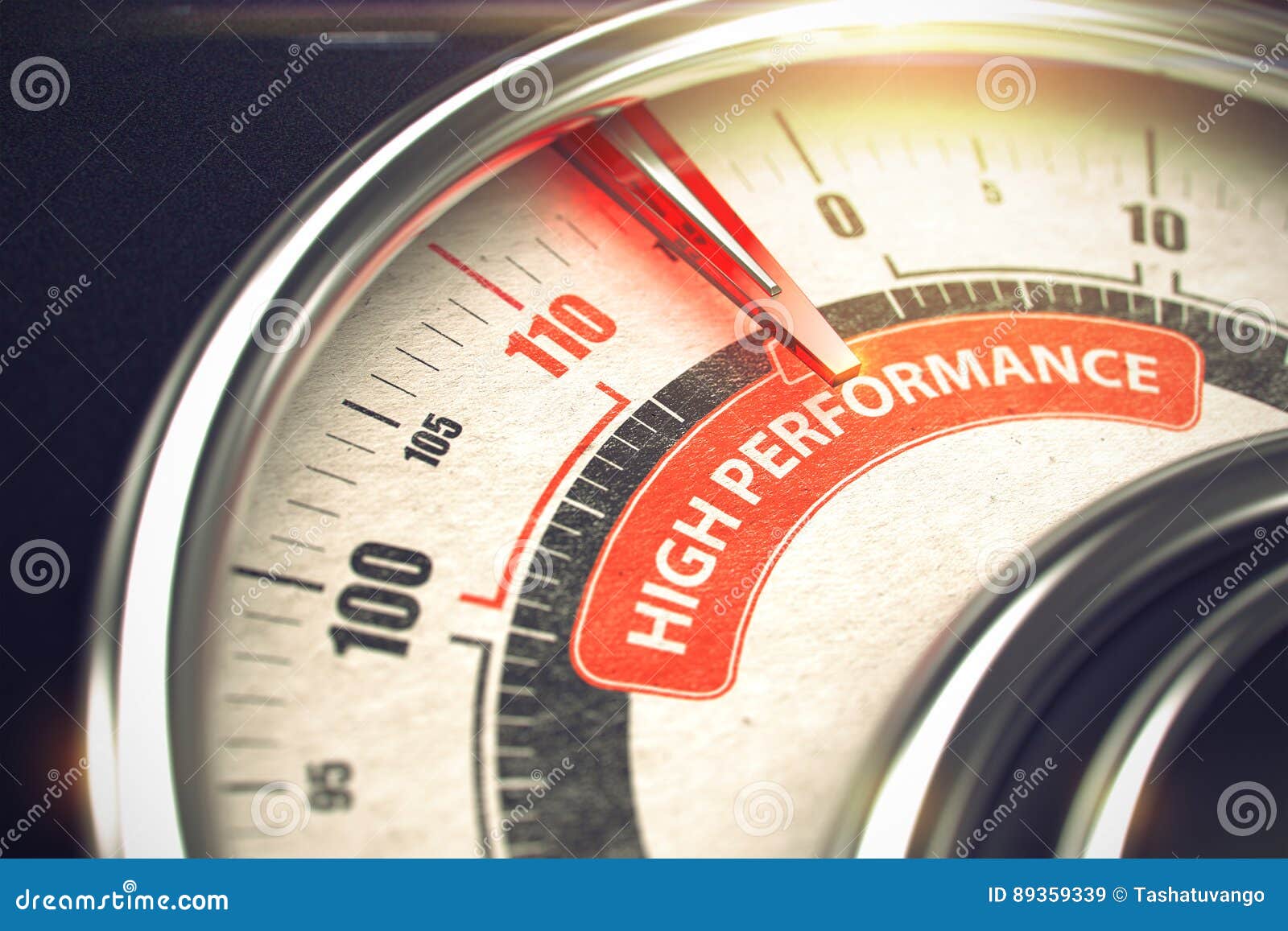 high performance - business or marketing mode concept. 3d.