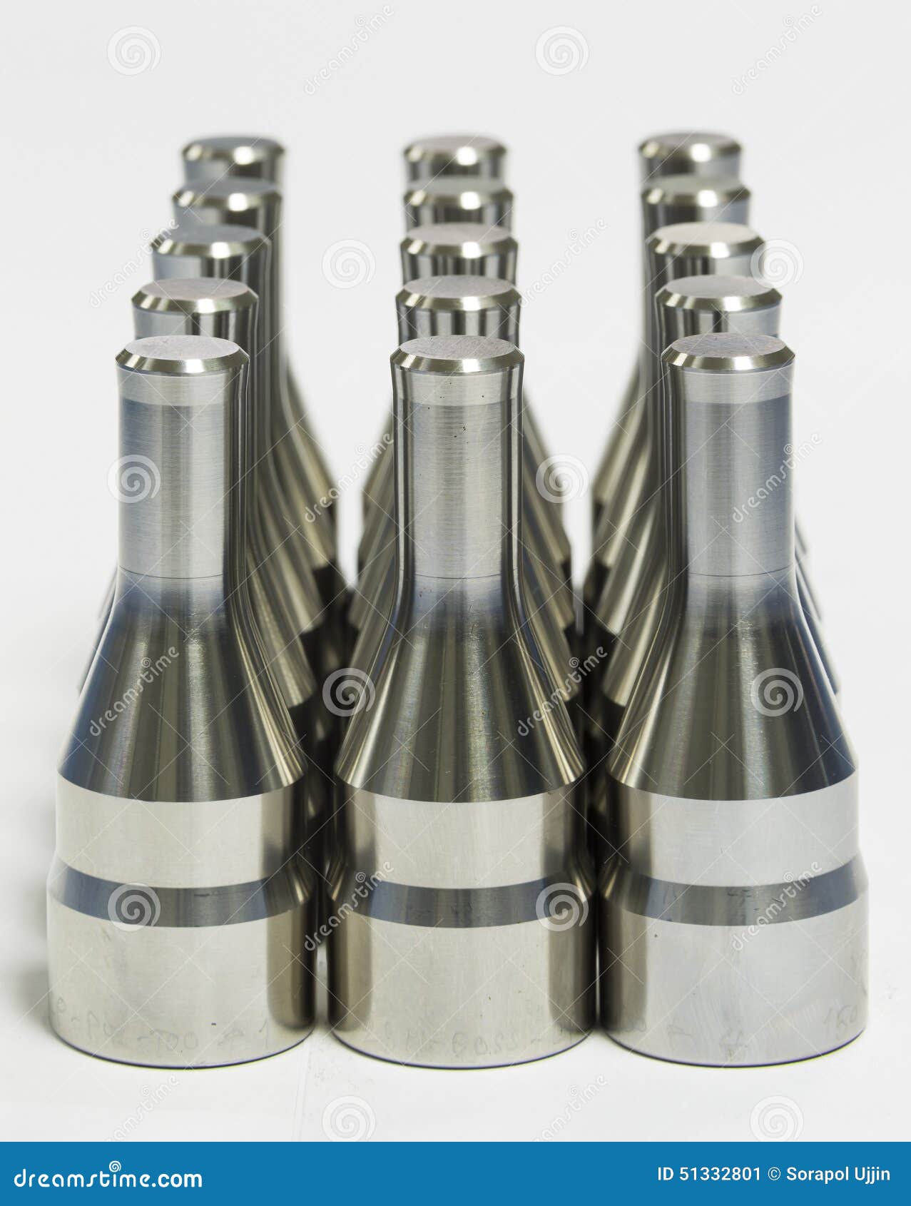 High Precision Automotive Machining Mold and Die Parts Stock Image