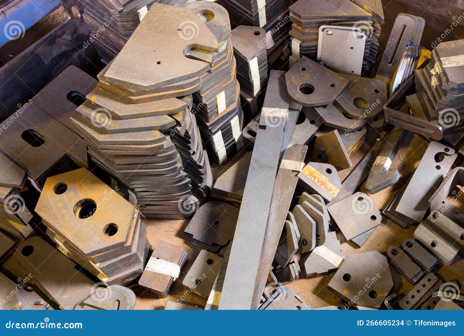 High Precision Cutting Steel Stock Photo - Image of accurately