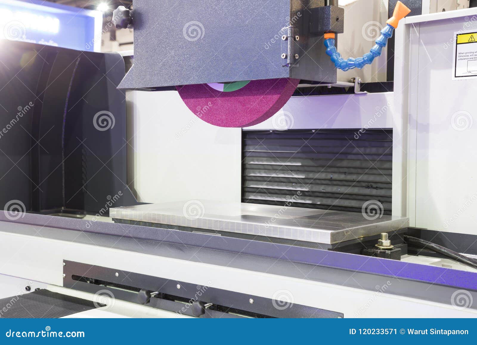 High Precision Horizontal Grinding CNC Machine Stock Image Image of