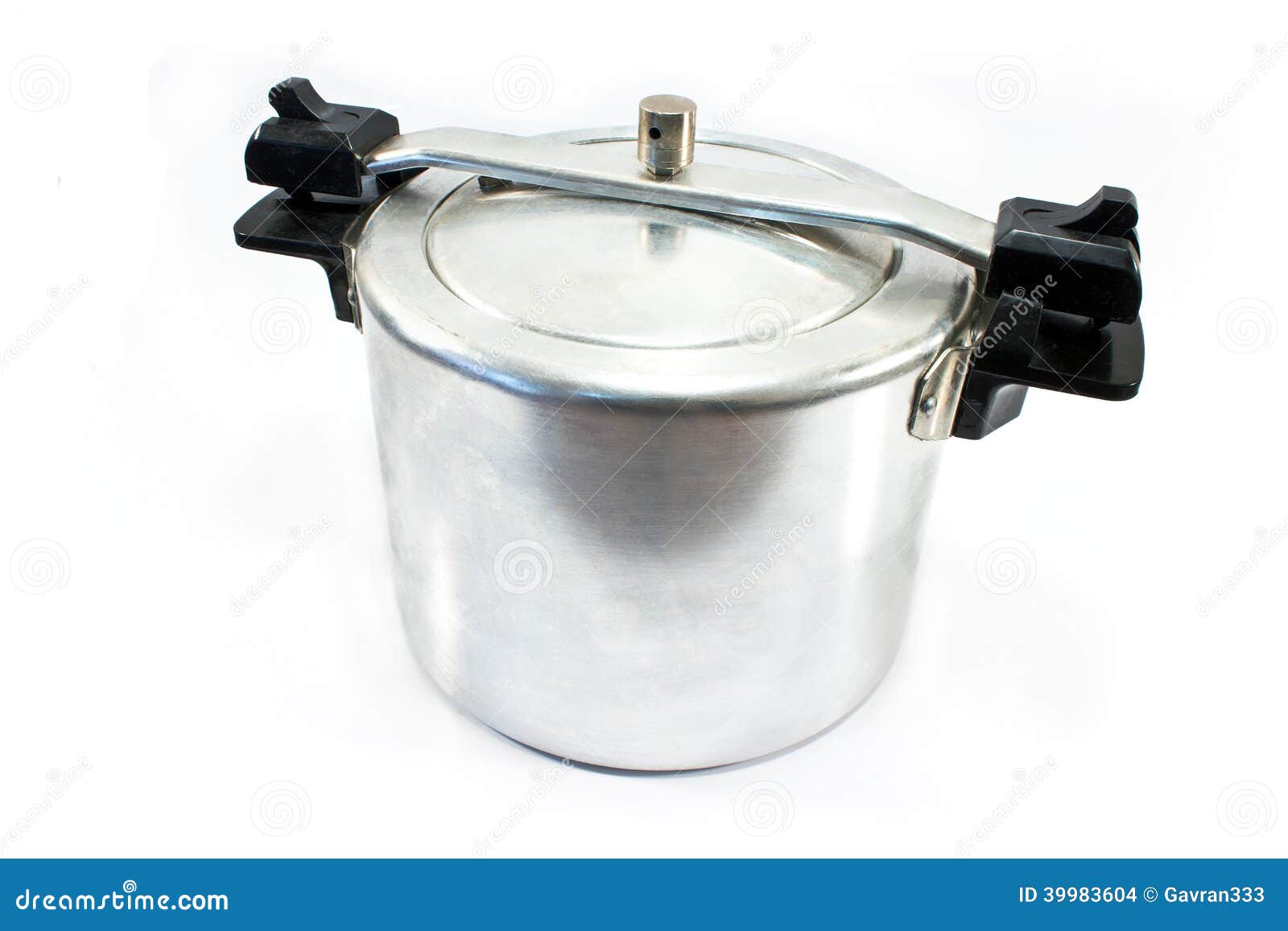 High Pressure Aluminum Cooking Pot Stock Photo Image of metal, safety