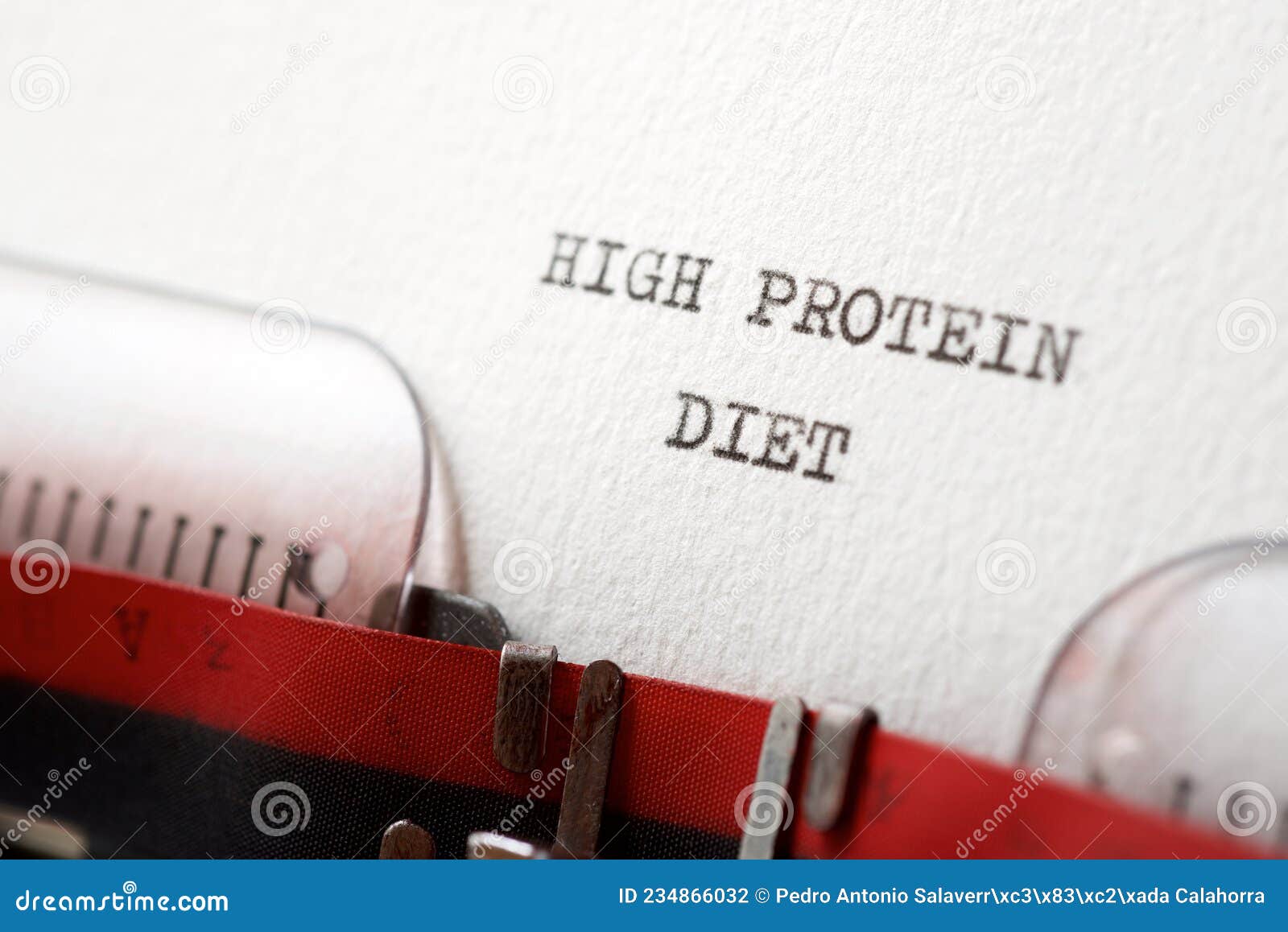 High protein diet stock photo. Image of quote, retro 234866032