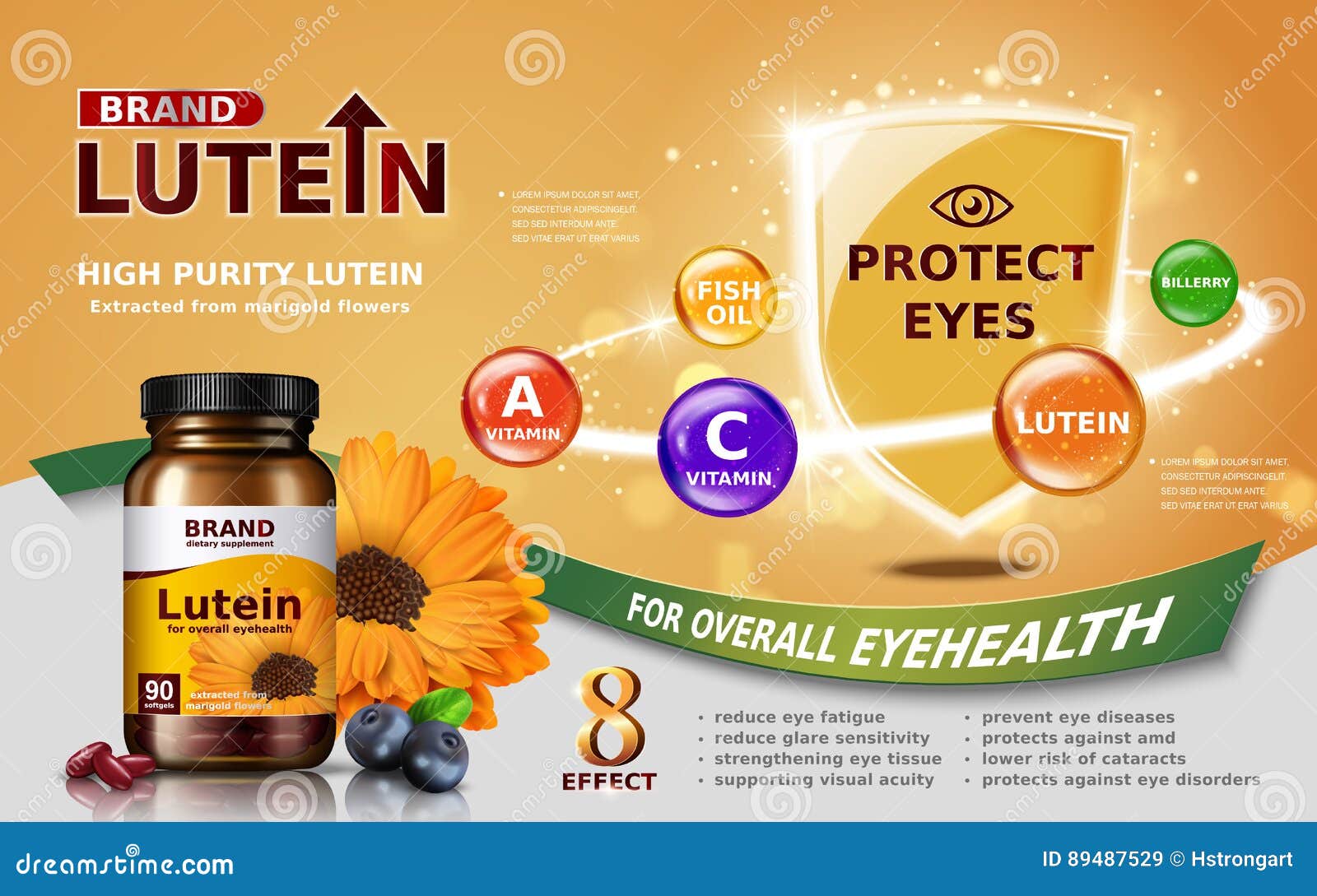 high purity lutein ad